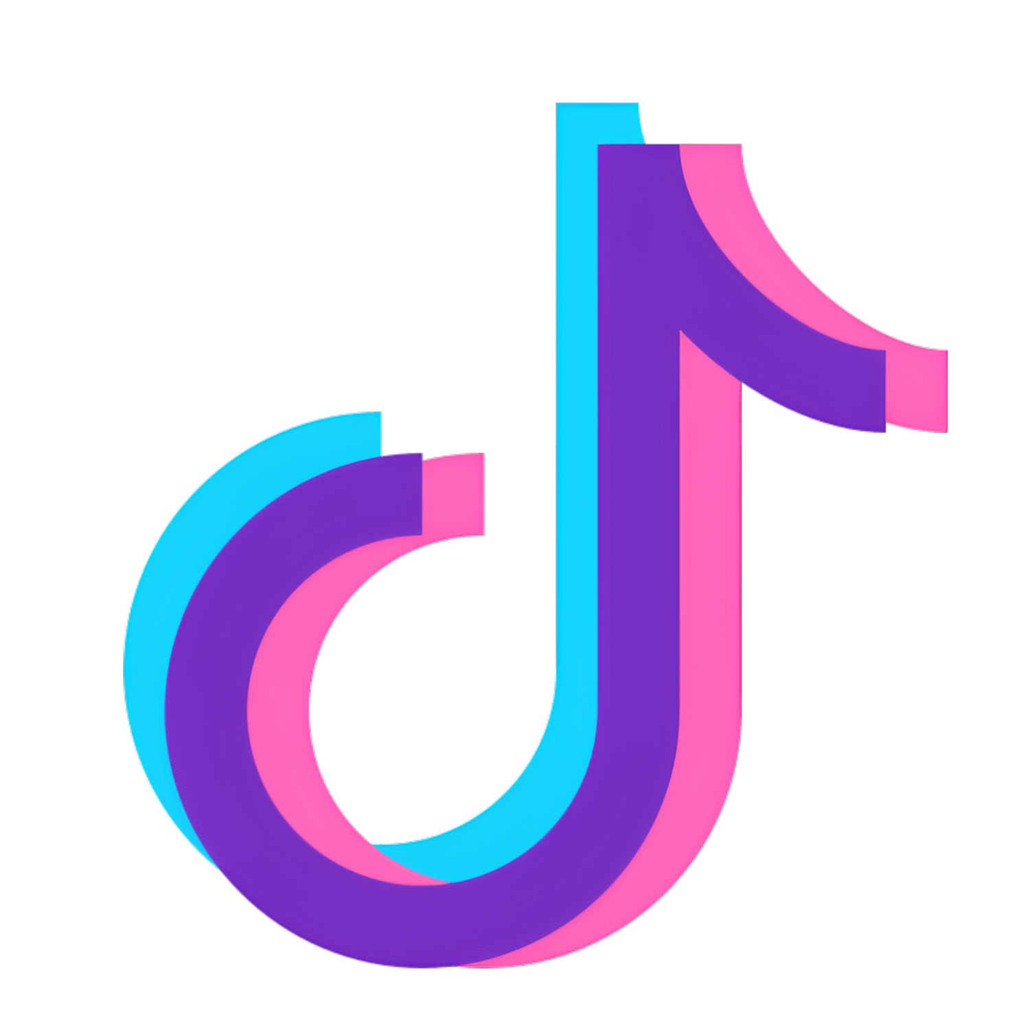 TikTok PNG Icon Official Logo with Transparent Background