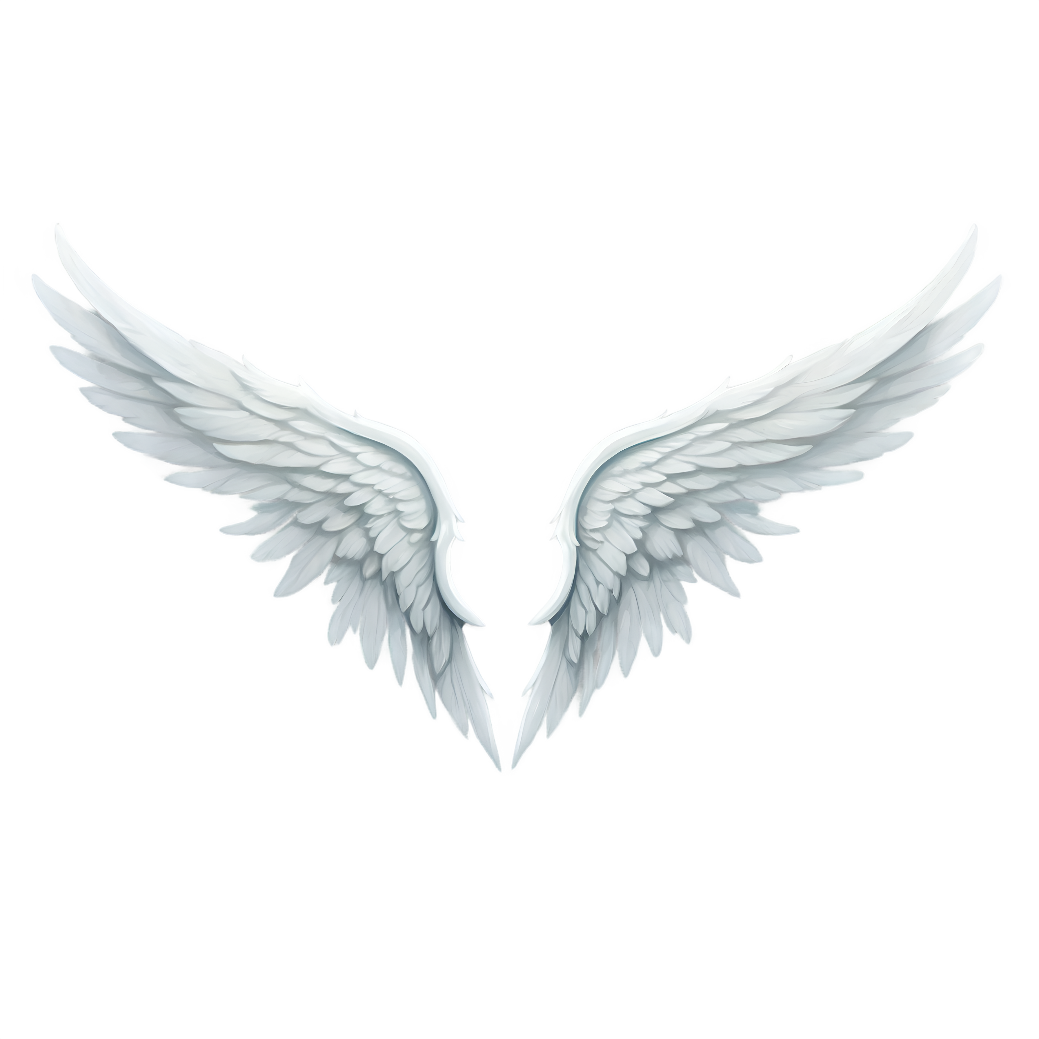 Fantasy Wings PNG Transparent 2D Illustration