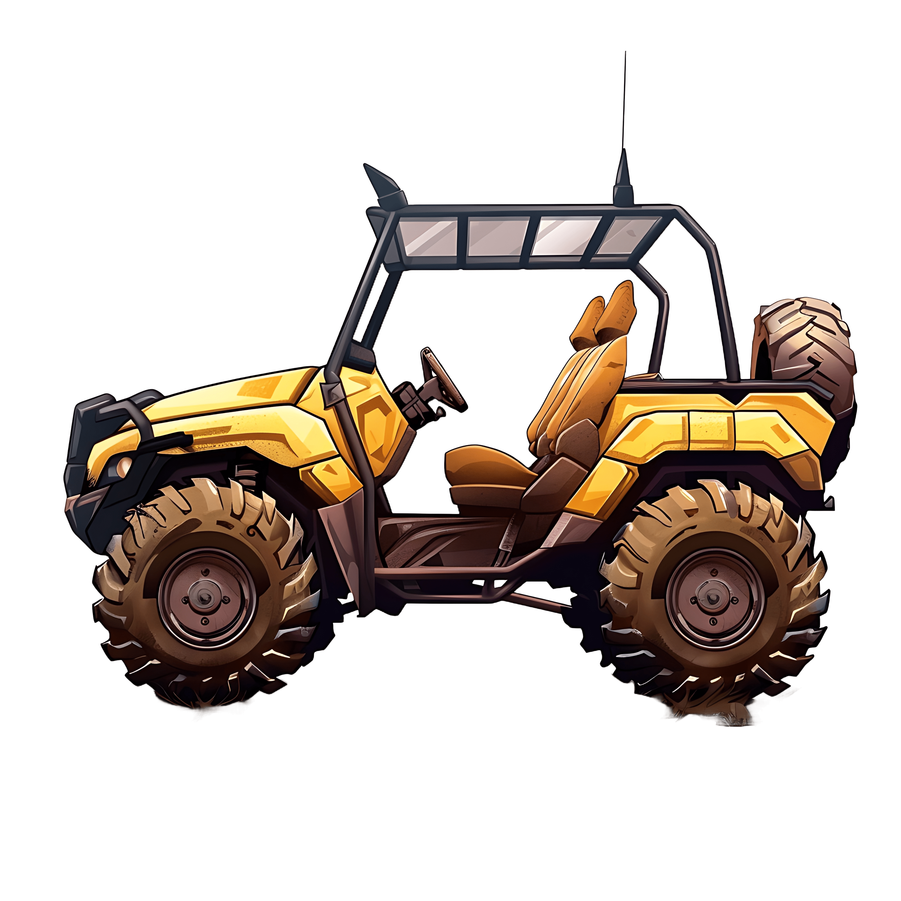 Terrain Vehicle PNG Free HD Illustration