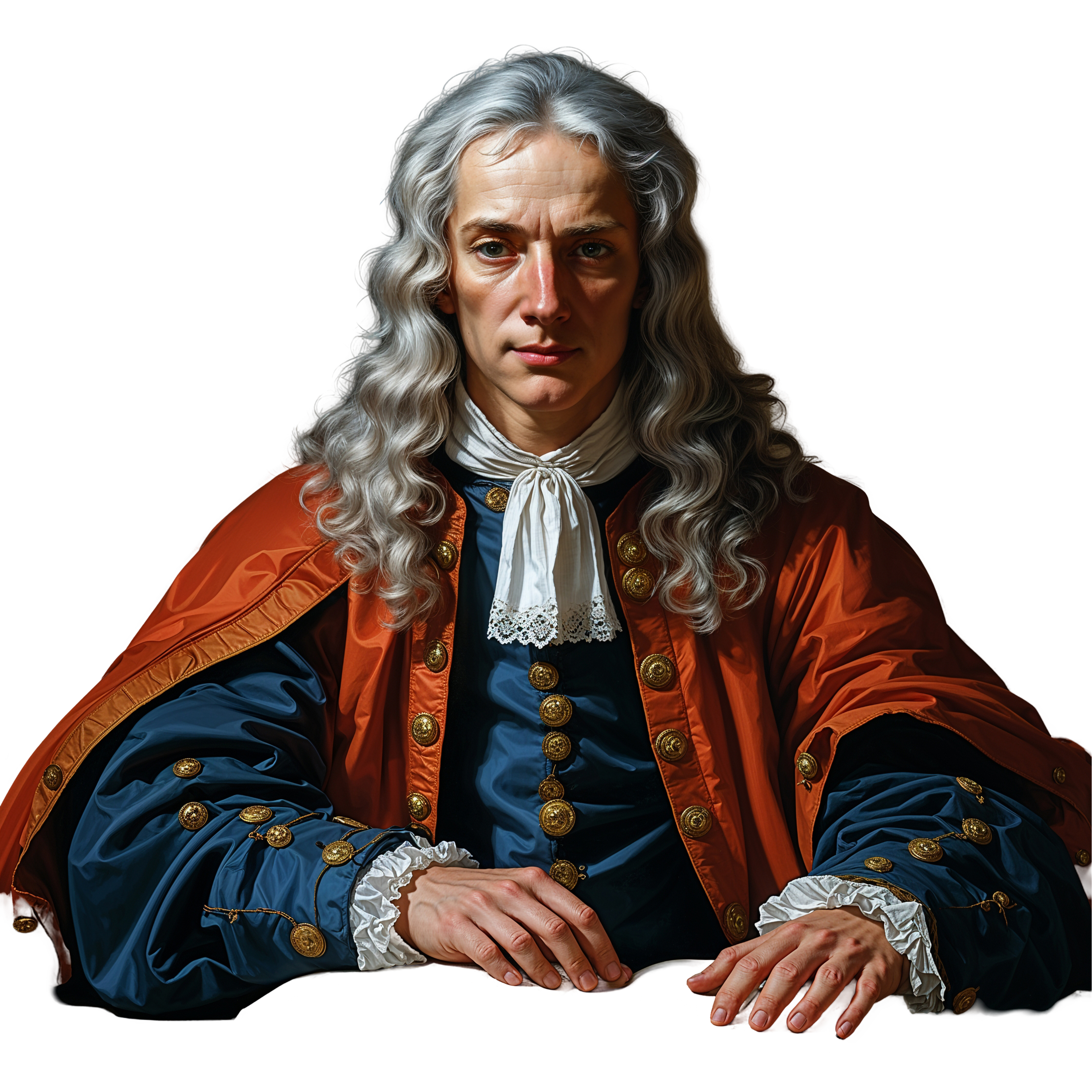 Isaac Newton PNG Free Download High-Quality Transparent Background