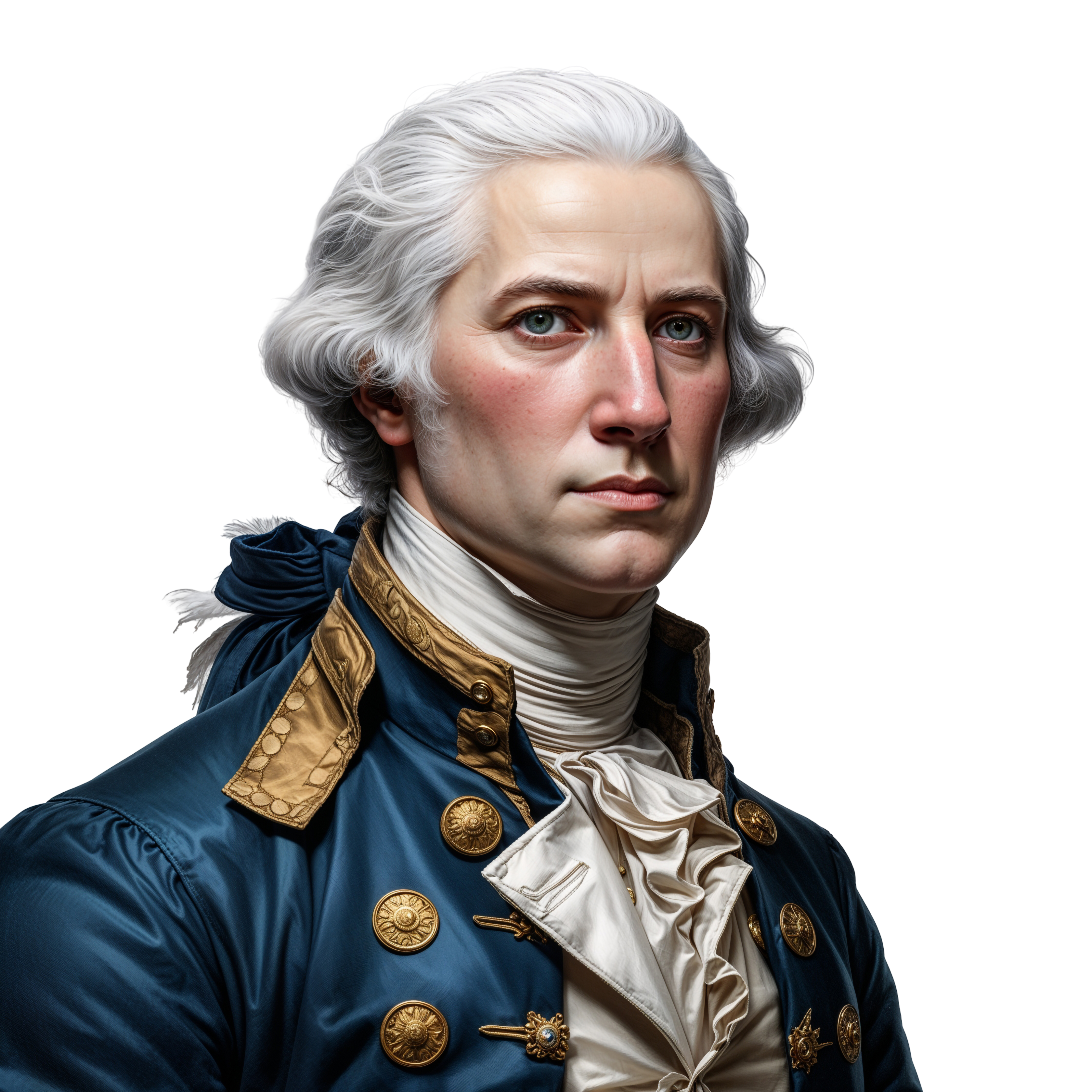 George Washington PNG Transparent Historical Figure Image