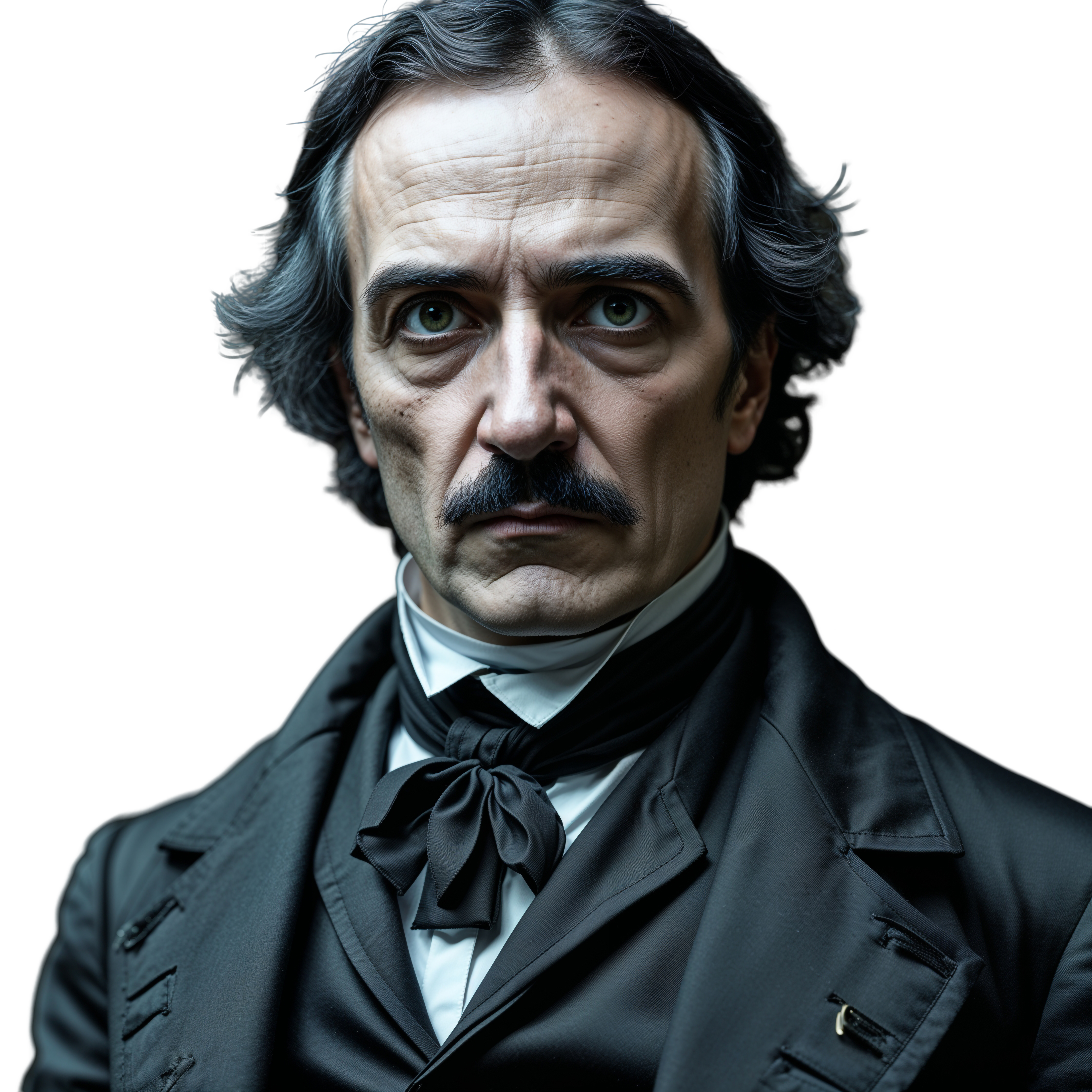 Edgar Allan Poe PNG Clipart Transparent Vector Image