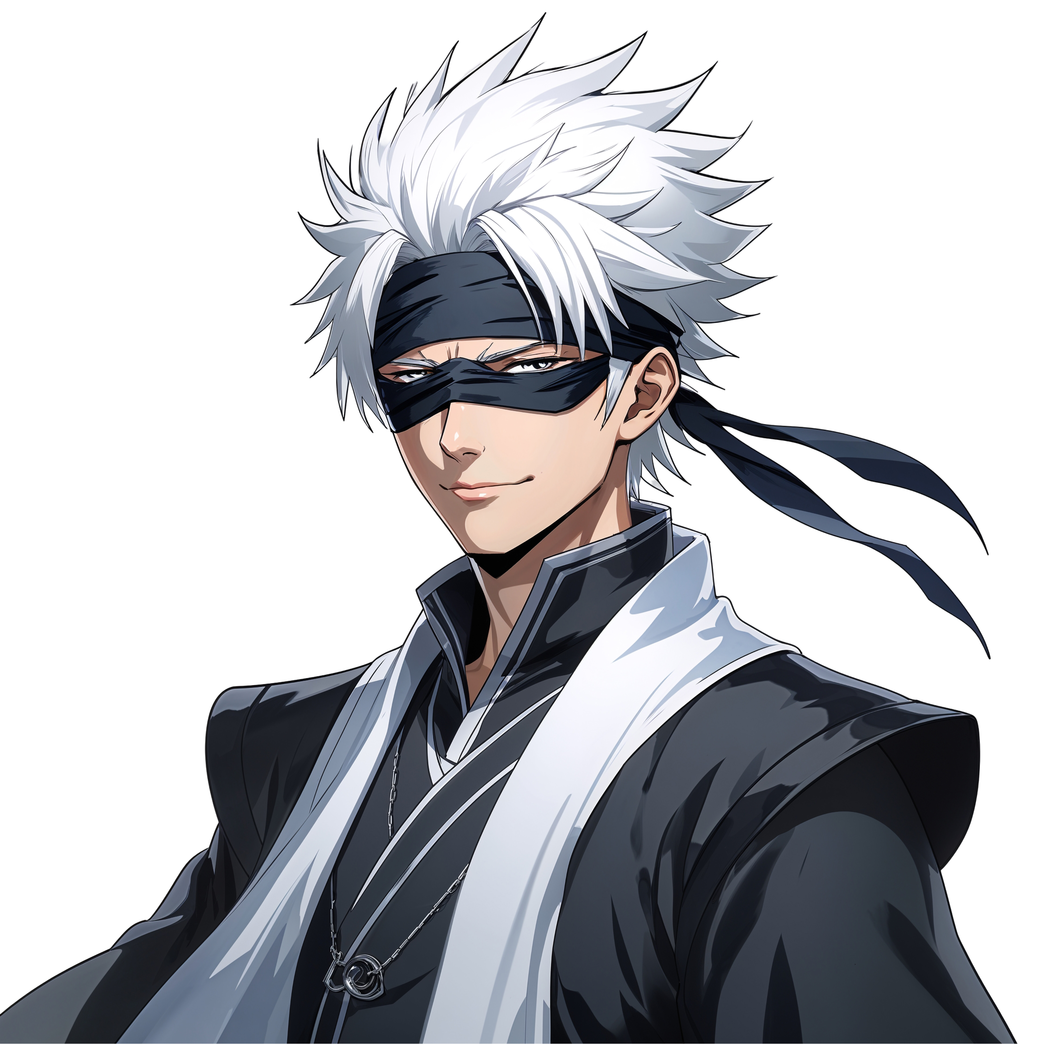 Gojo Anime Sorcerer PNG HD Free Transparent Clipart