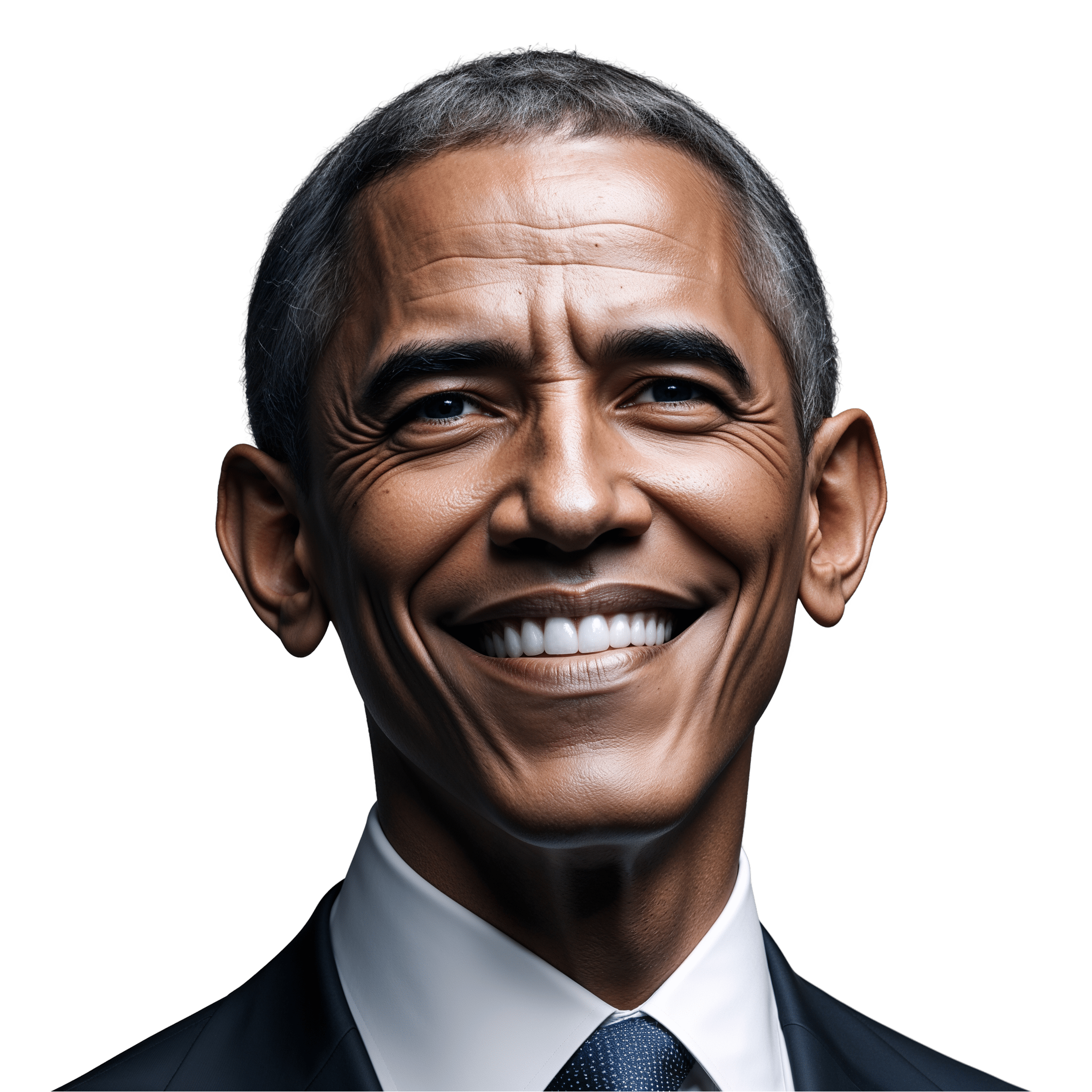 Leonardo Phoenix 10 Barack Obama realistic portrait confident 2