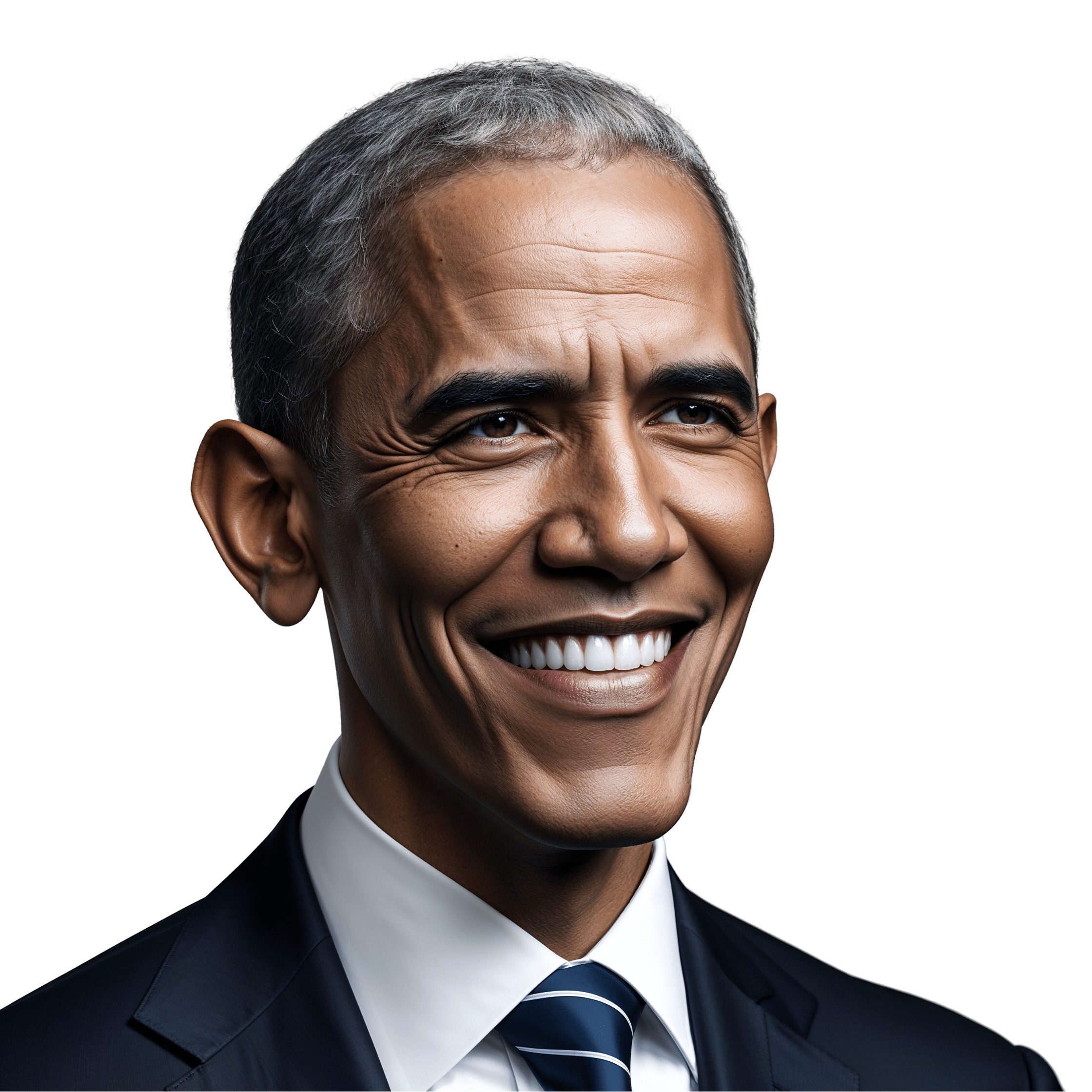 Leonardo Phoenix 10 Barack Obama realistic portrait confident 3