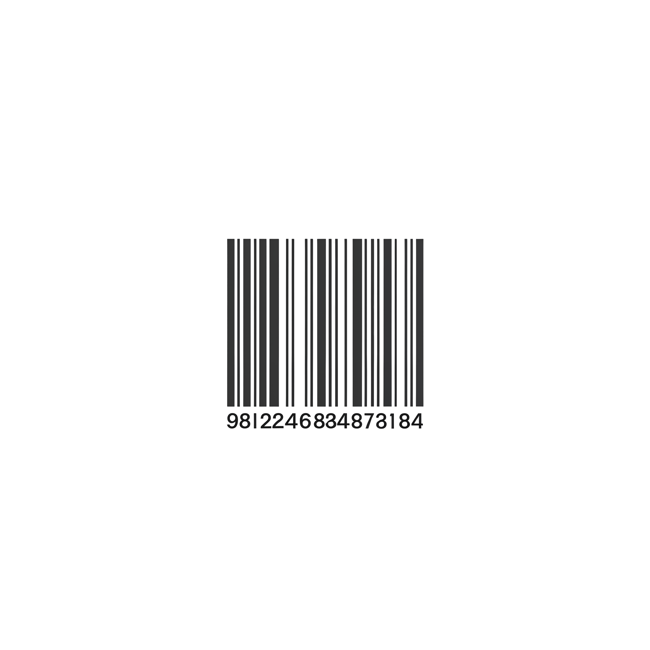 Leonardo Phoenix 10 Barcode PNG minimalist barcode design isol 0