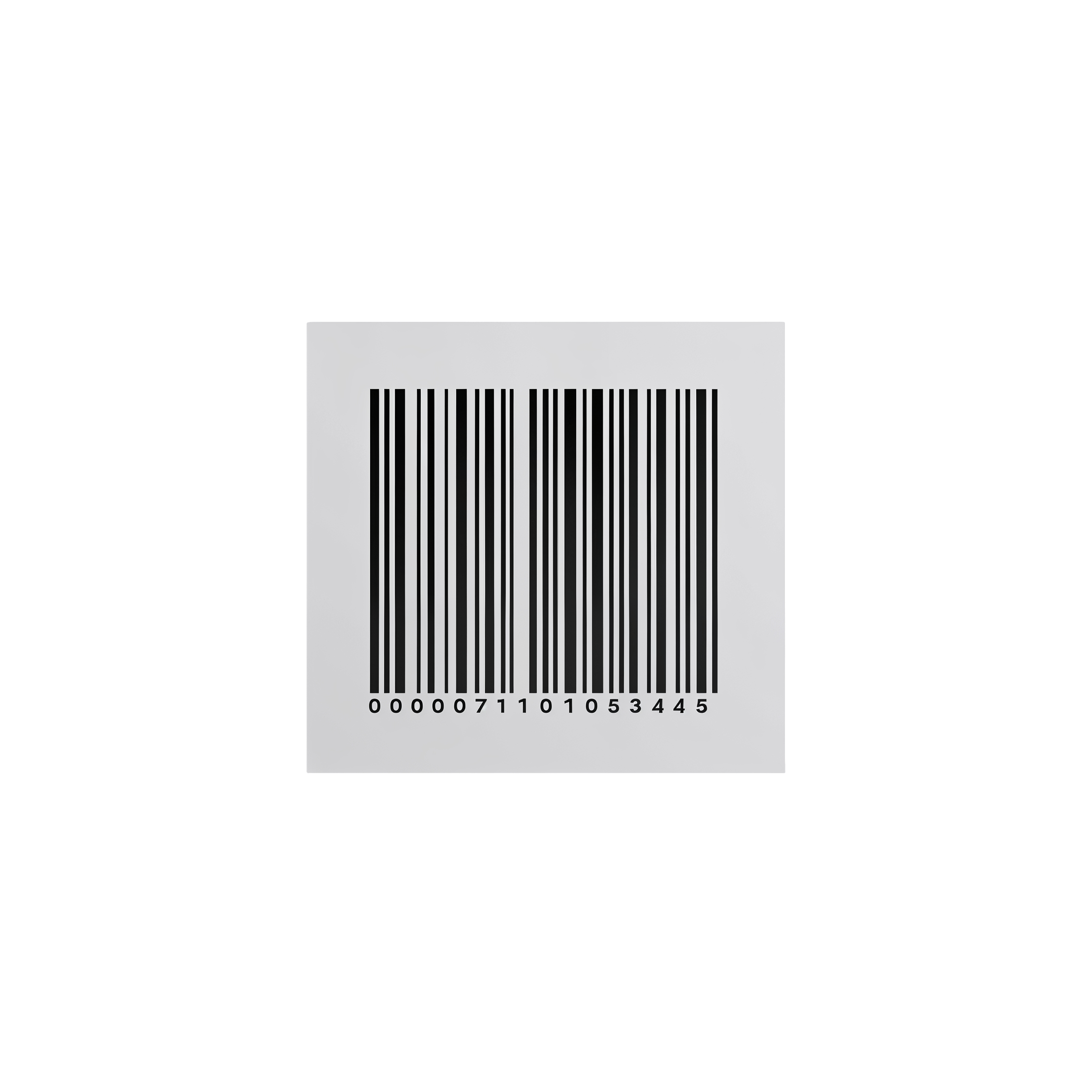 Leonardo Phoenix 10 Barcode PNG minimalist barcode design isol 2