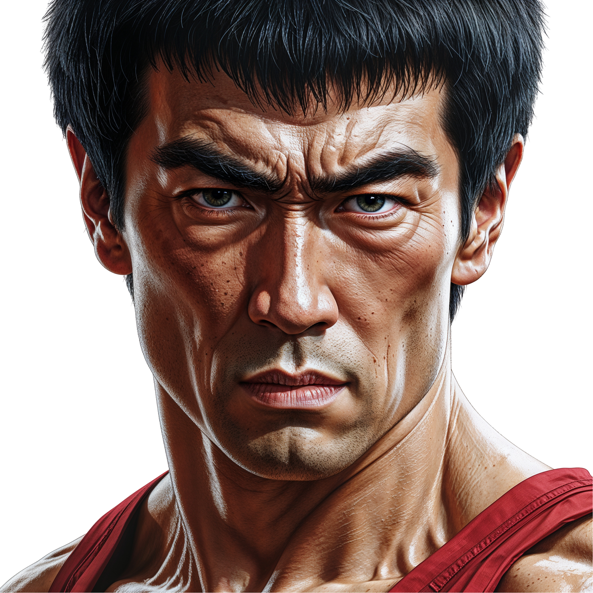 Bruce Lee PNG HD Free Transparent Kung Fu Fighter Image