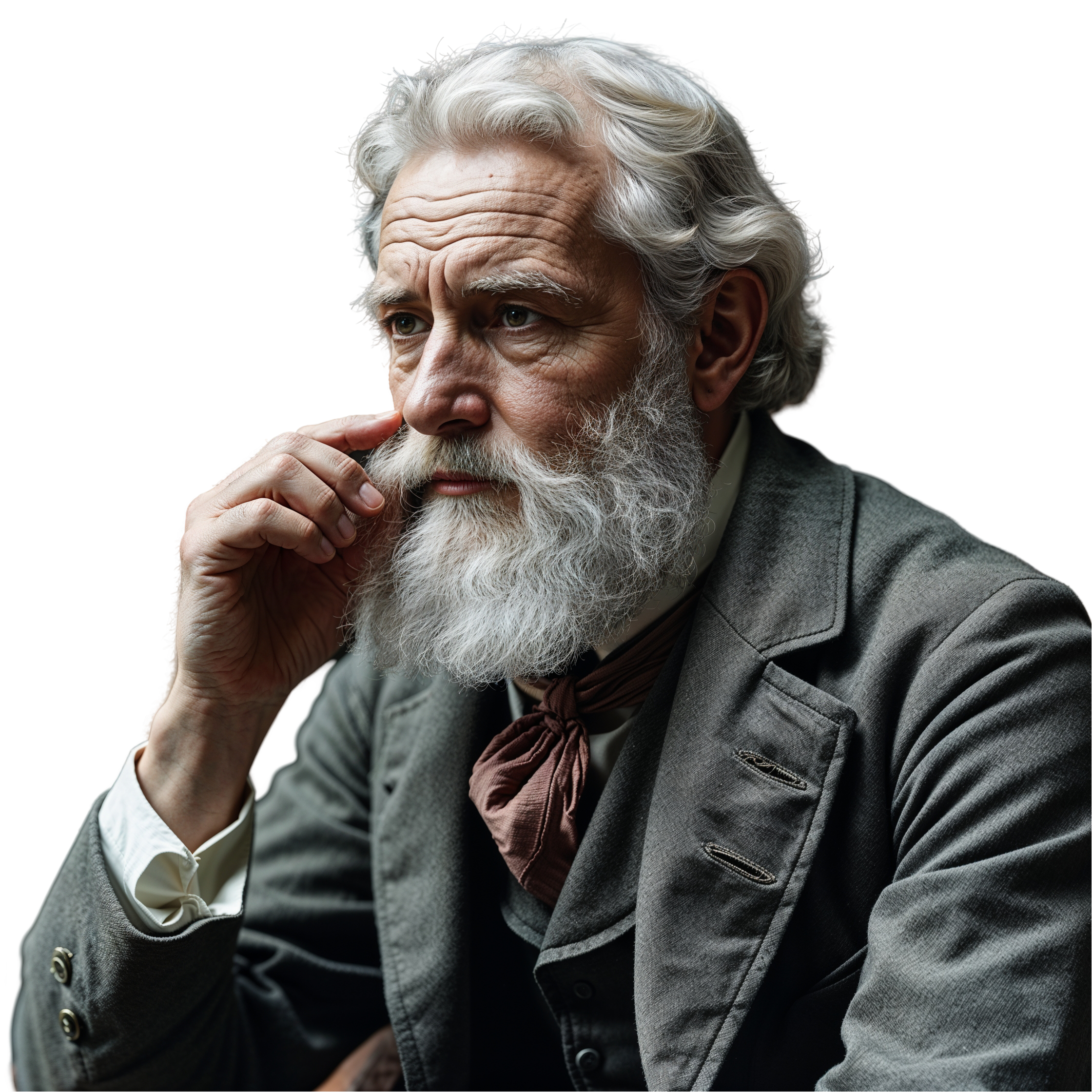Charles Darwin PNG HD Free Transparent Scientist Image