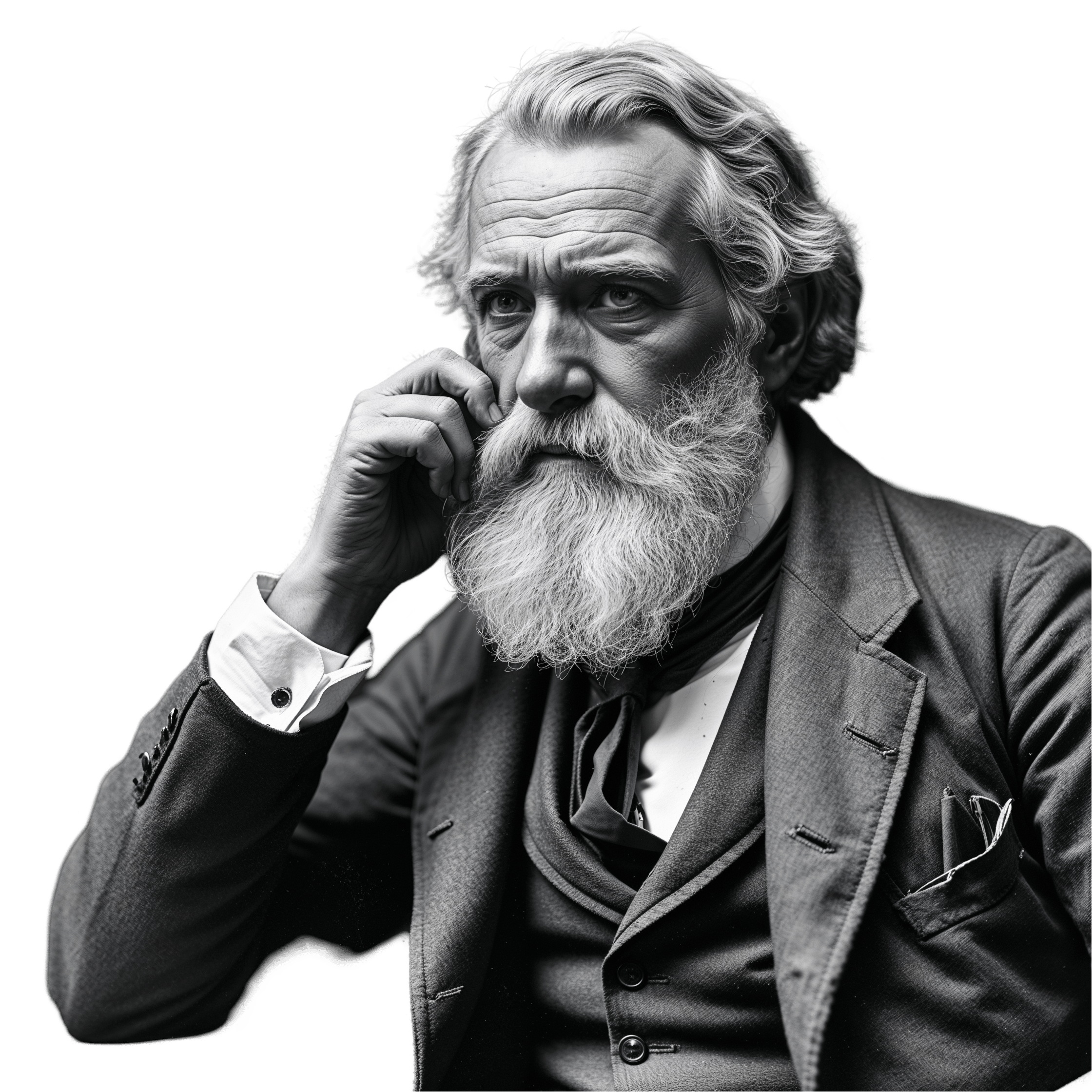 Charles Darwin PNG No Background Free Evolution Theory Icon