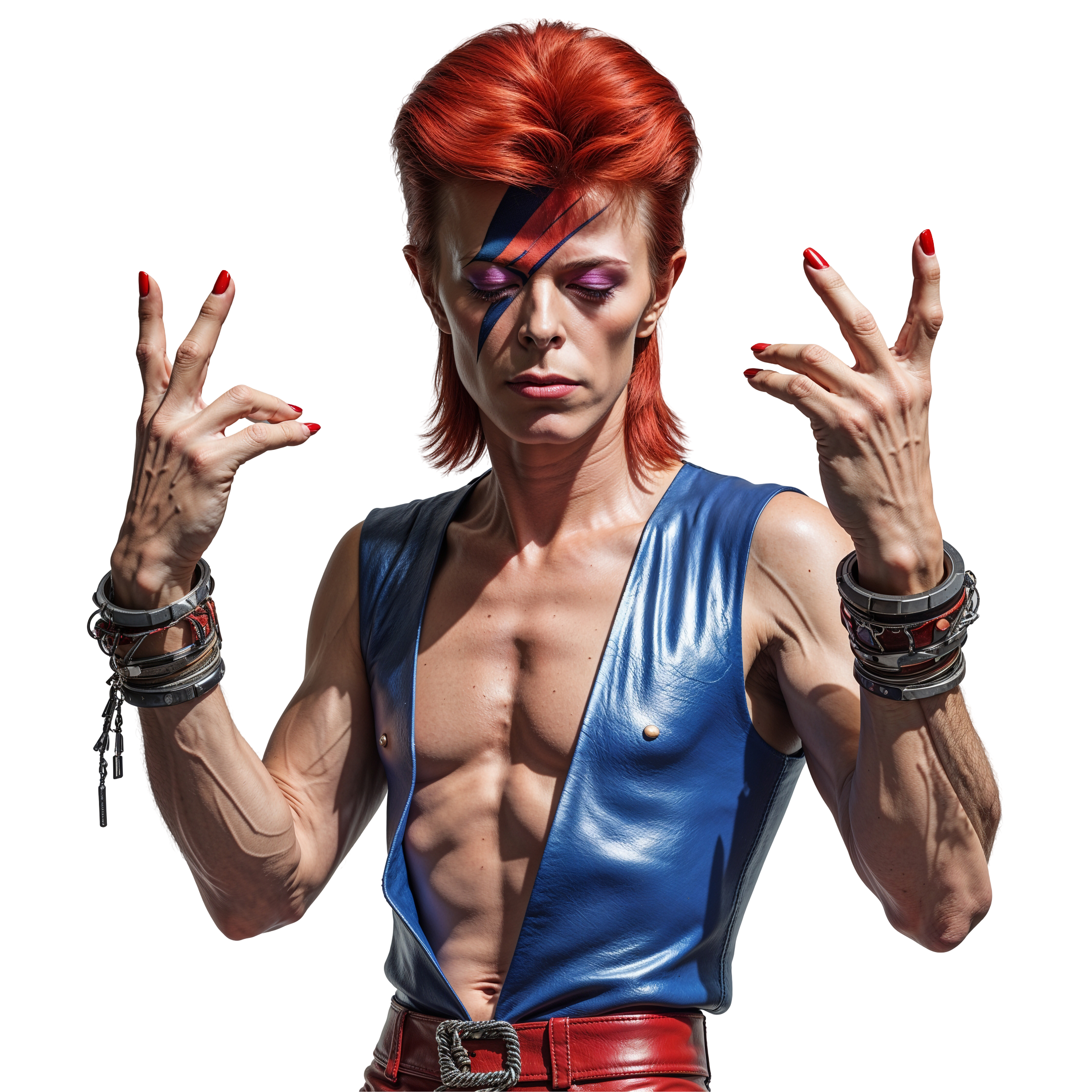 David Bowie PNG HD Free Transparent Rock Star Picture