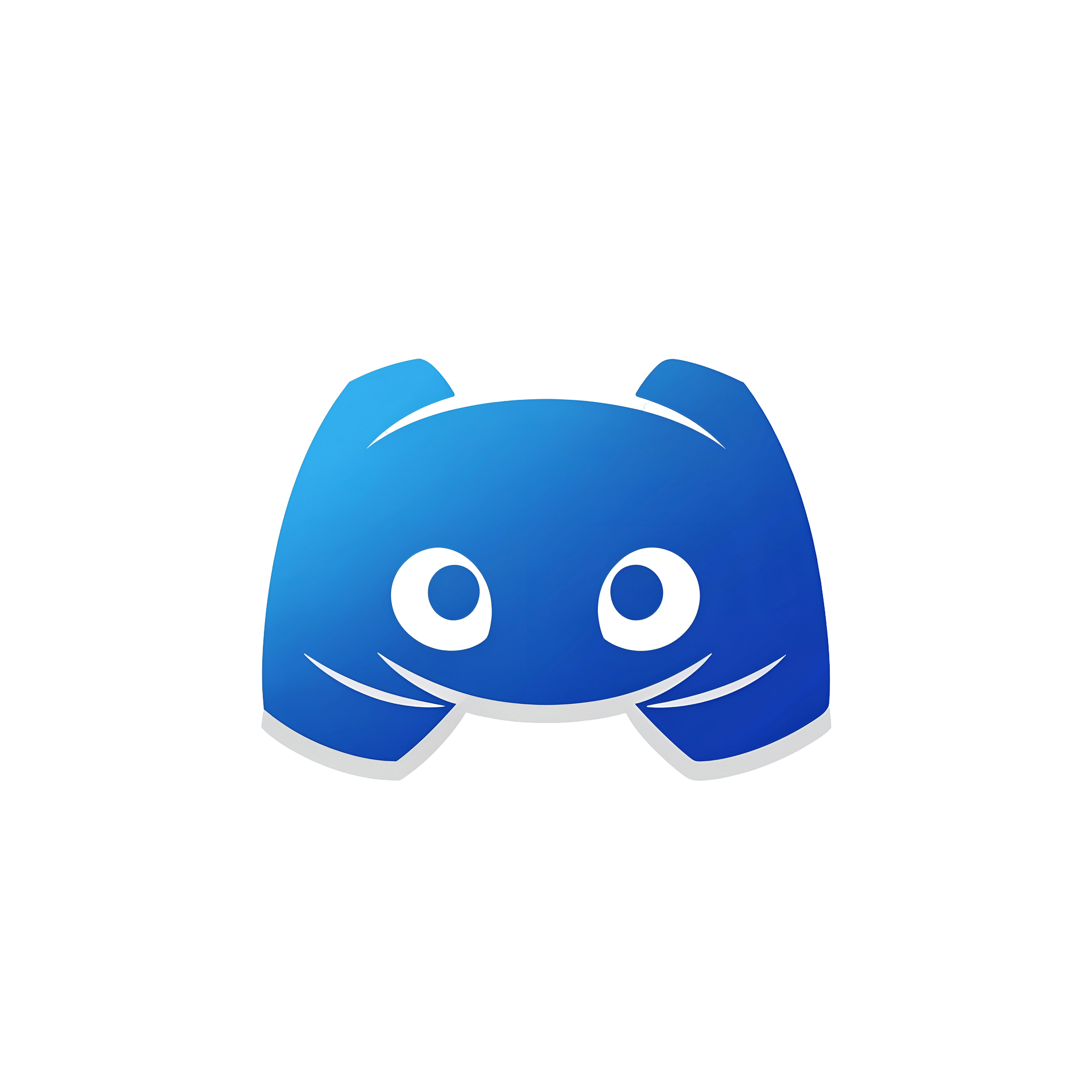 Leonardo Phoenix 10 Discord logo PNG icon modern blue gaming c 0