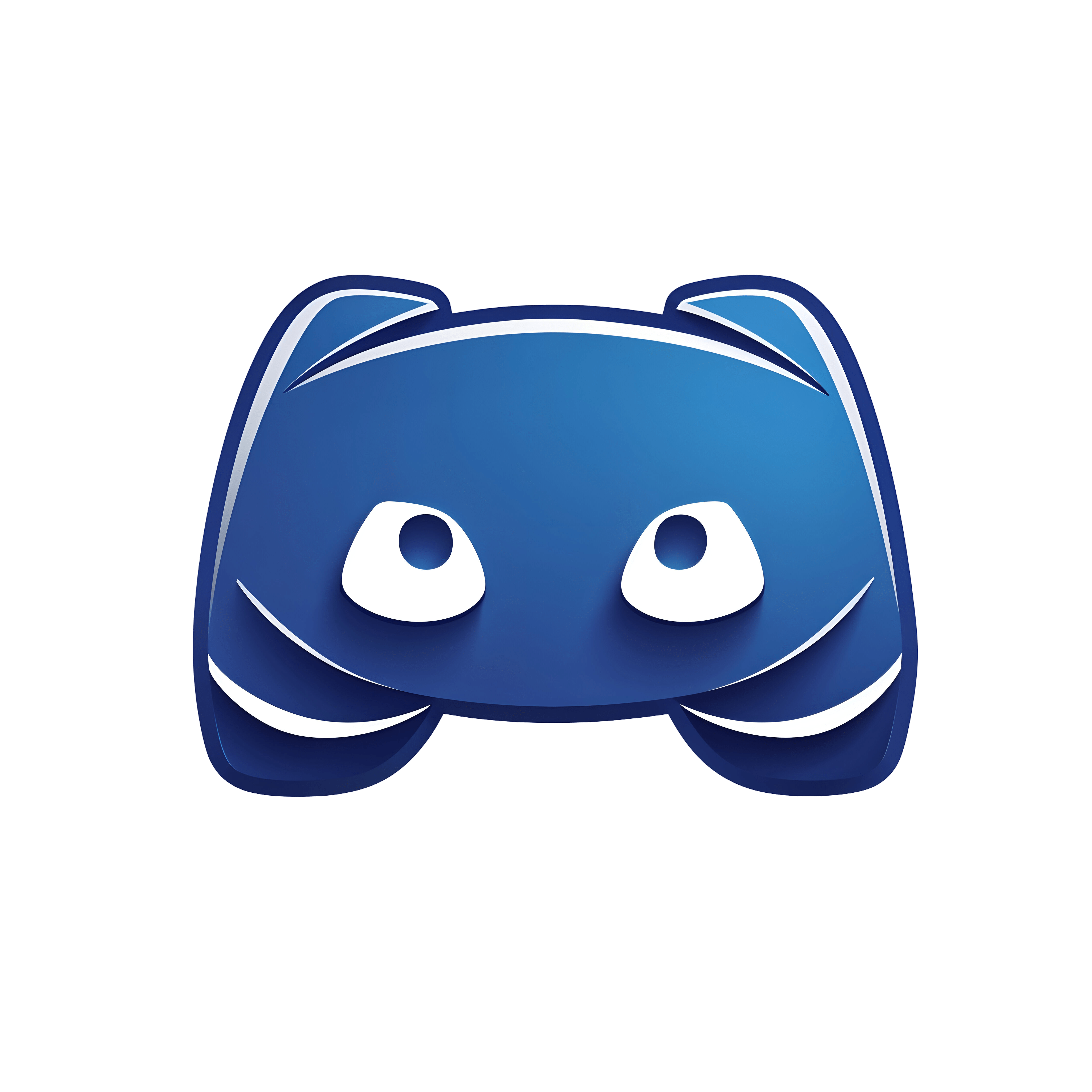 Leonardo Phoenix 10 Discord logo PNG icon modern blue gaming c 2