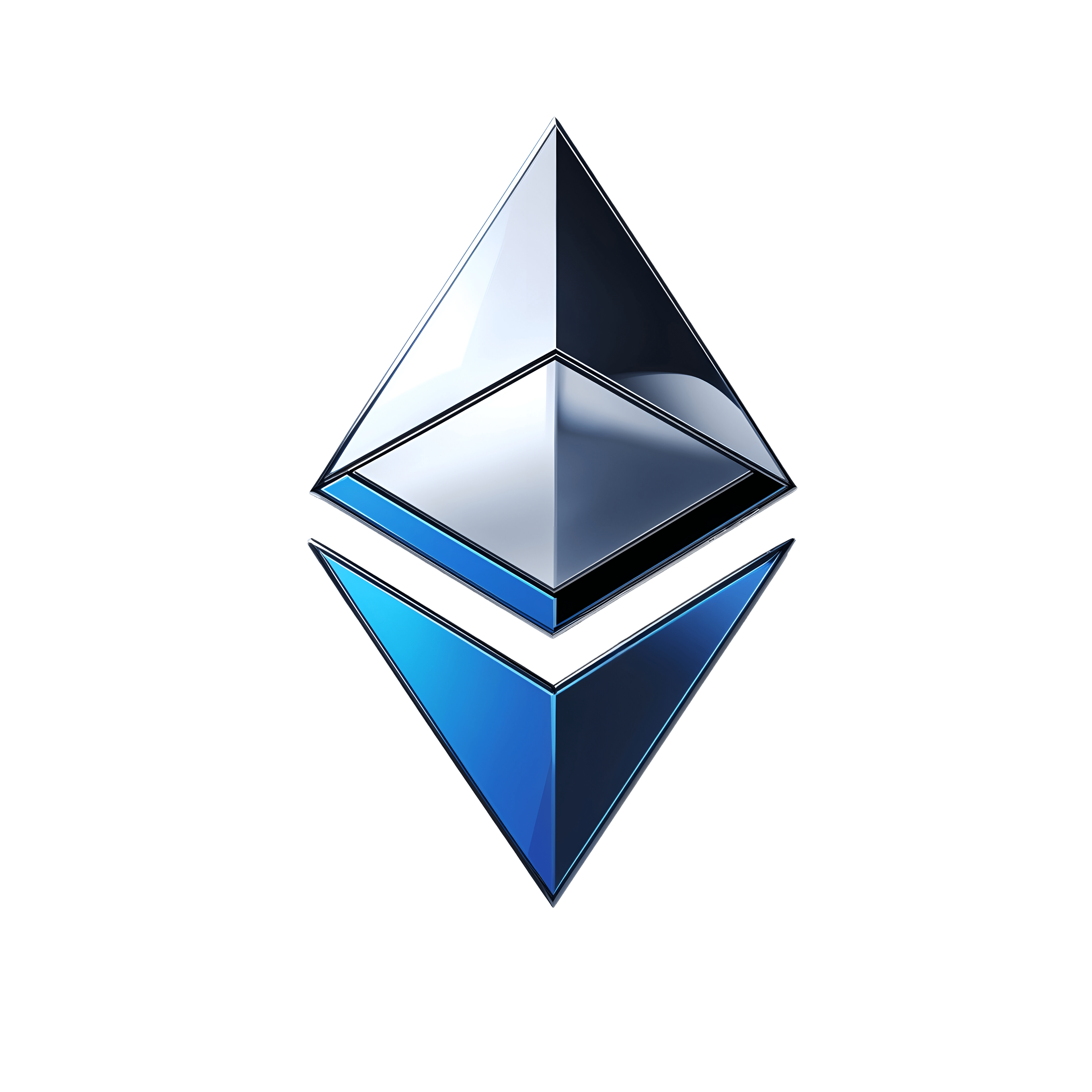 Leonardo Phoenix 10 Ethereum coin PNG icon featuring a sleek h 3