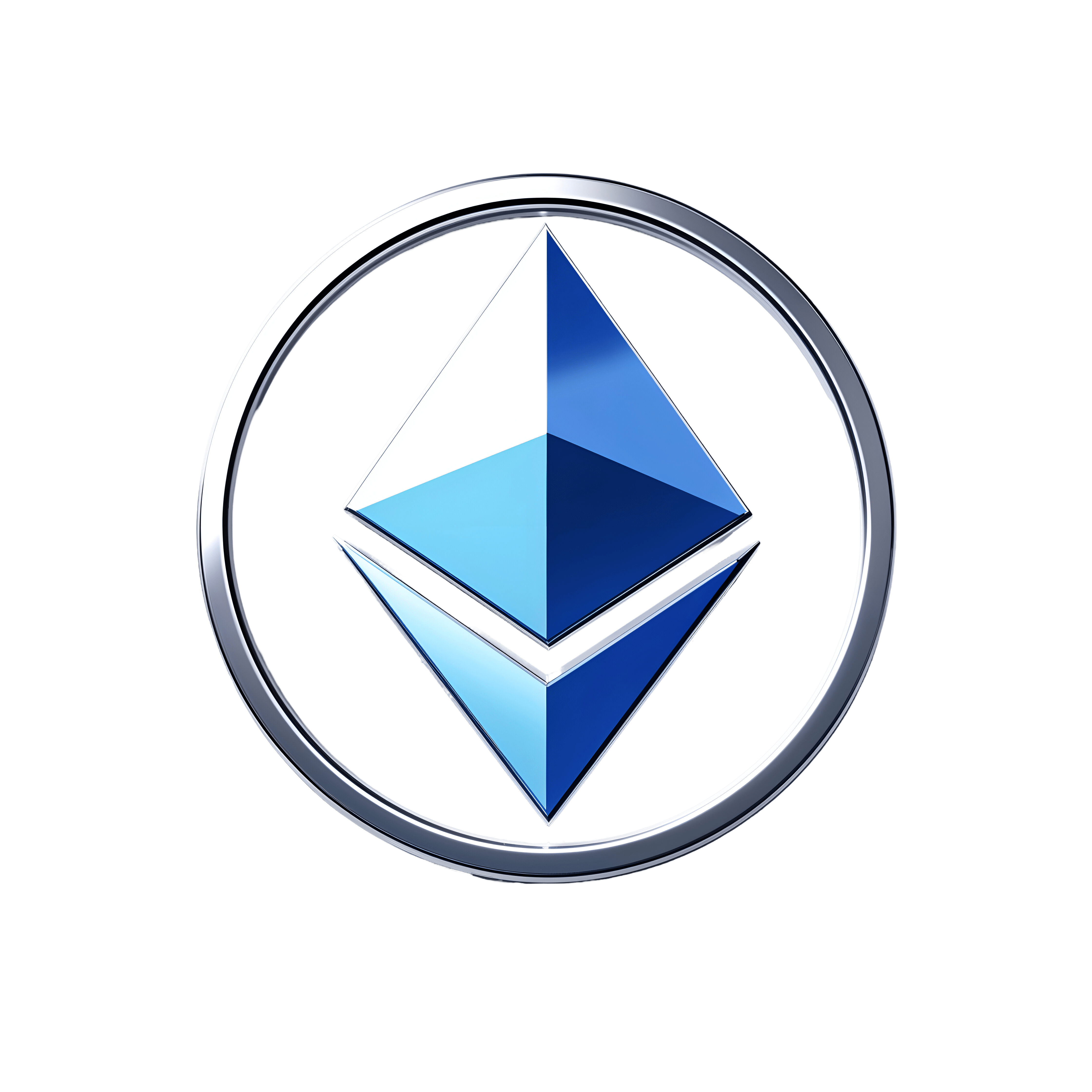 Leonardo Phoenix 10 Ethereum coin PNG icon featuring a sleek h 4