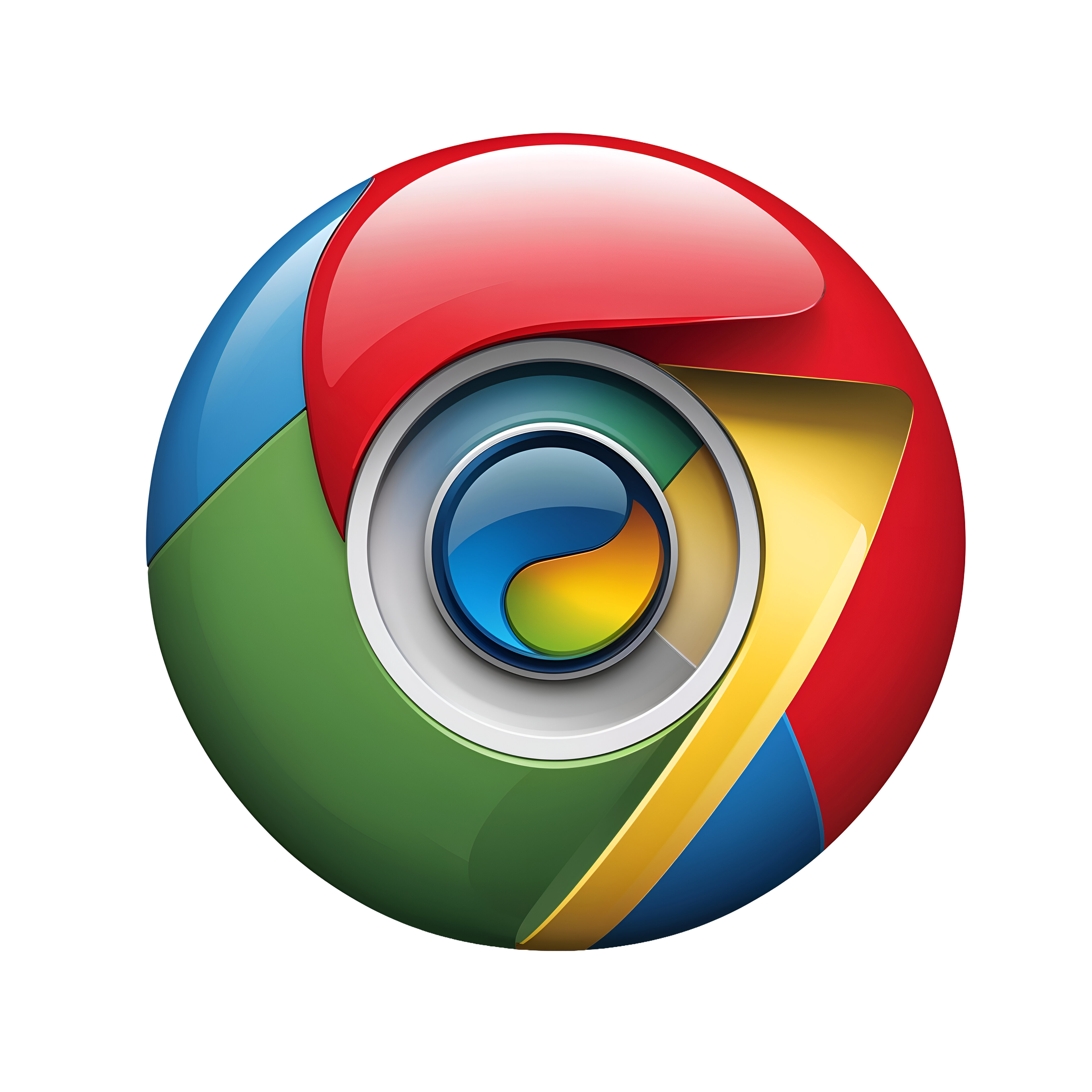 Leonardo Phoenix 10 Google Chrome logo PNG icon vibrant red gr 2