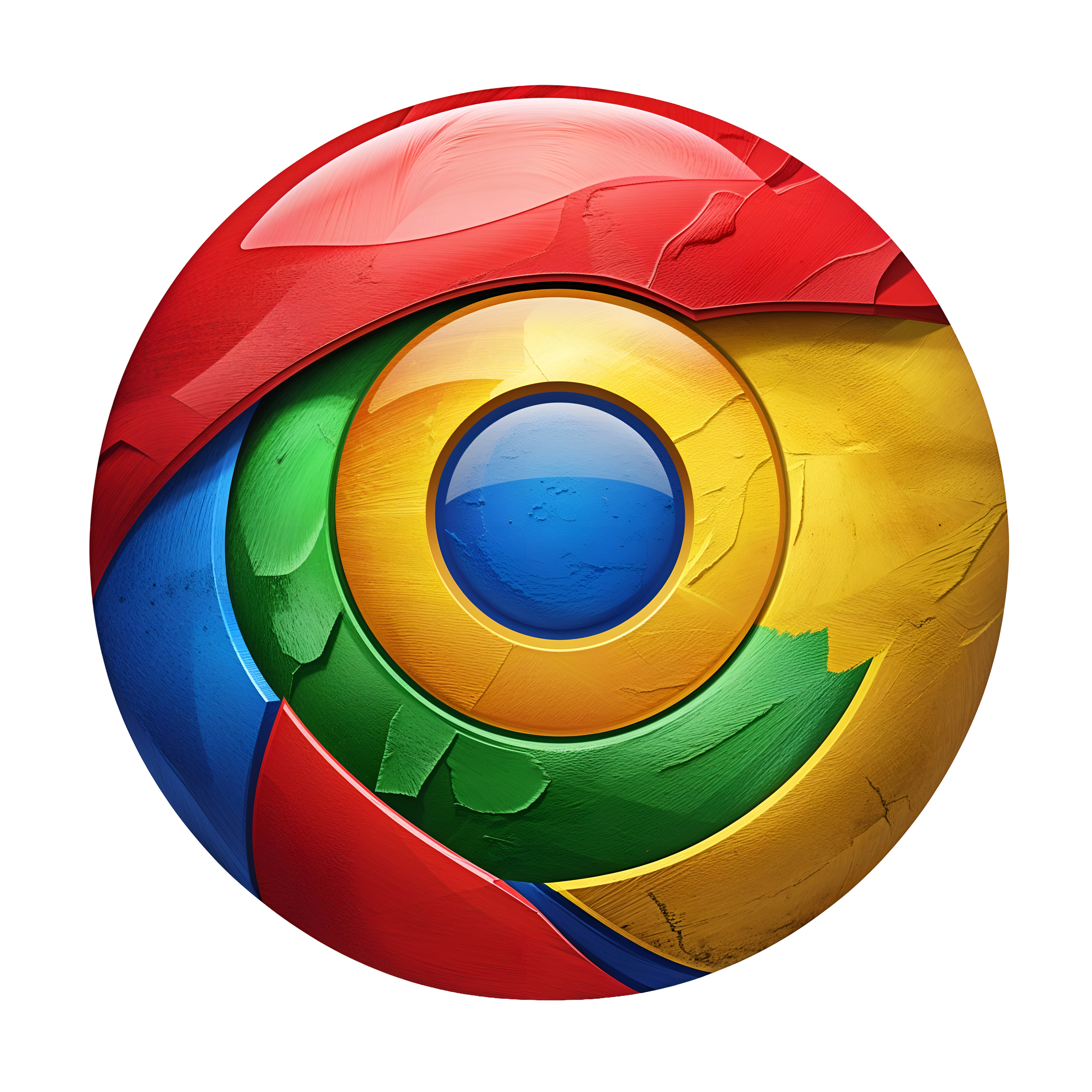 Leonardo Phoenix 10 Google Chrome logo PNG icon vibrant red gr 3