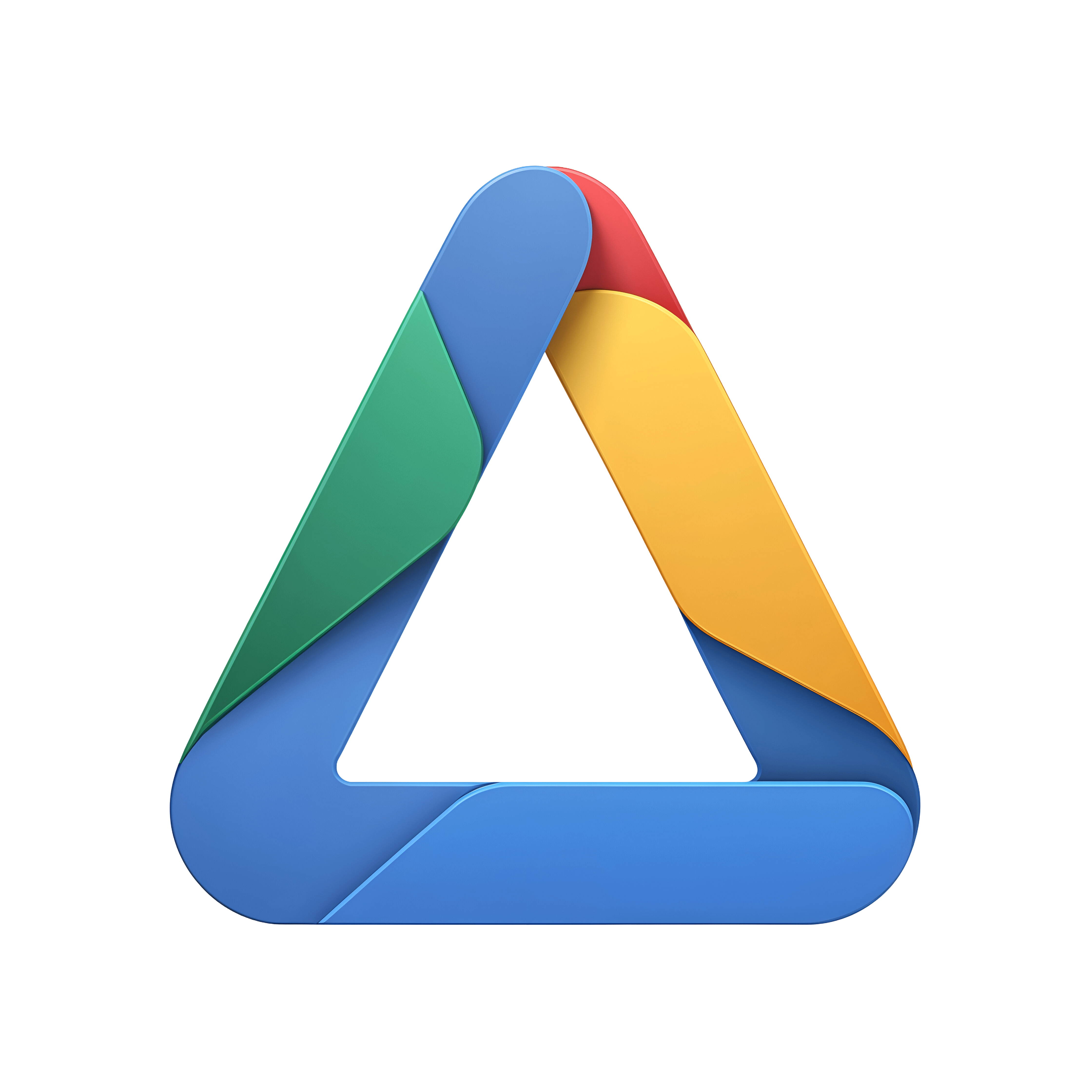 Leonardo Phoenix 10 Google Drive logo PNG icon sharp triangle 2