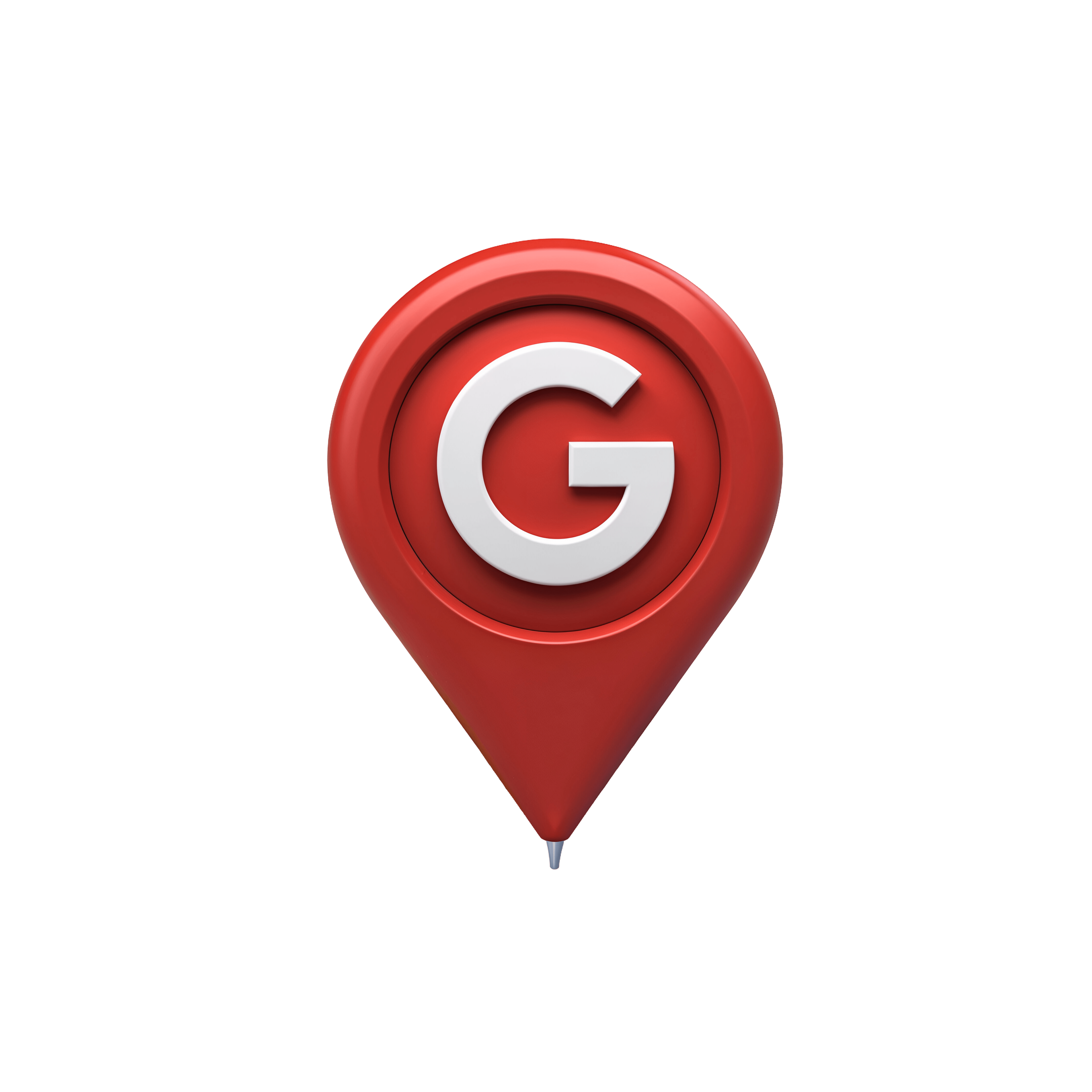 Google Maps Location Pin PNG HD Free No Background Icon