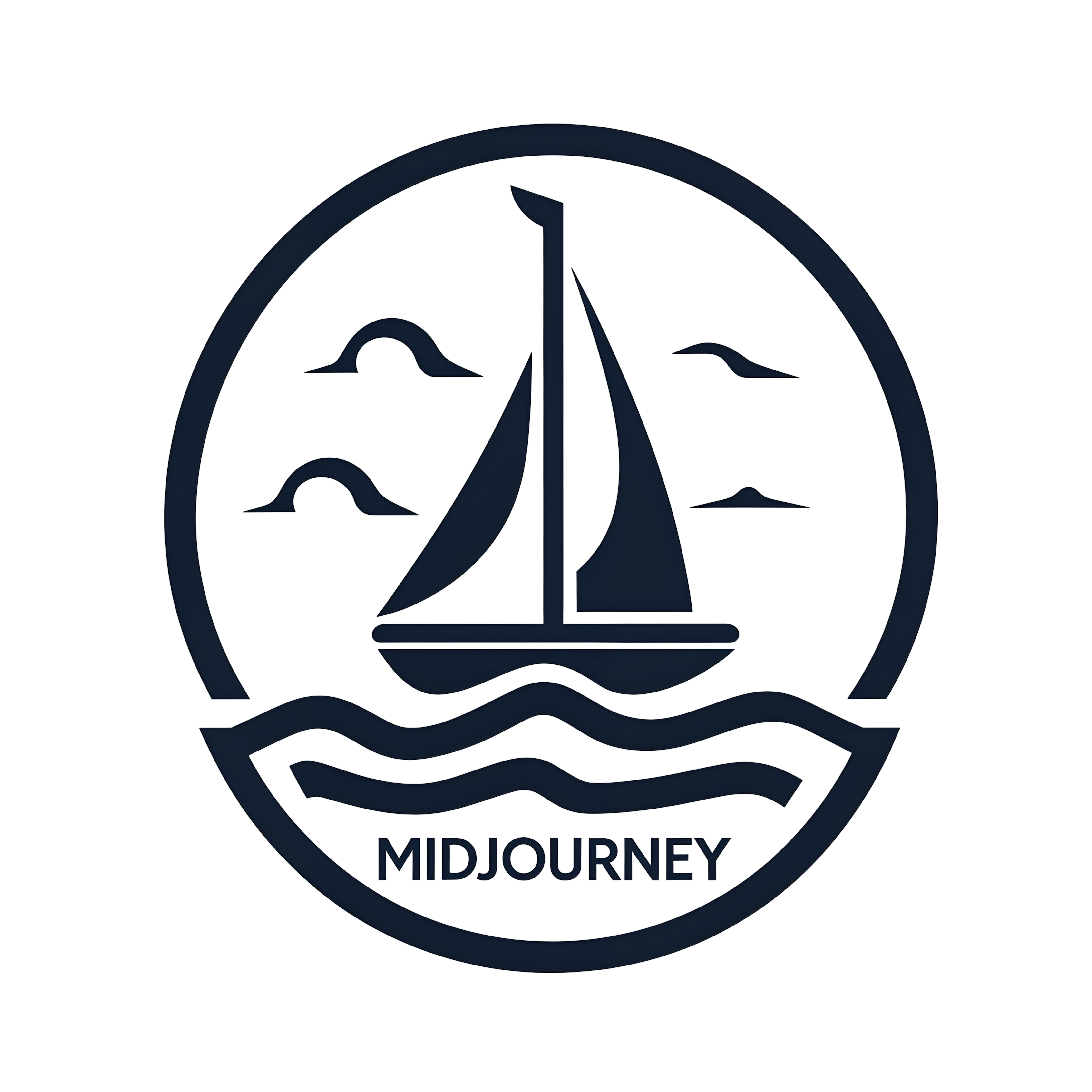 Leonardo Phoenix 10 Midjourney sailboat logo PNG icon crisp an 1