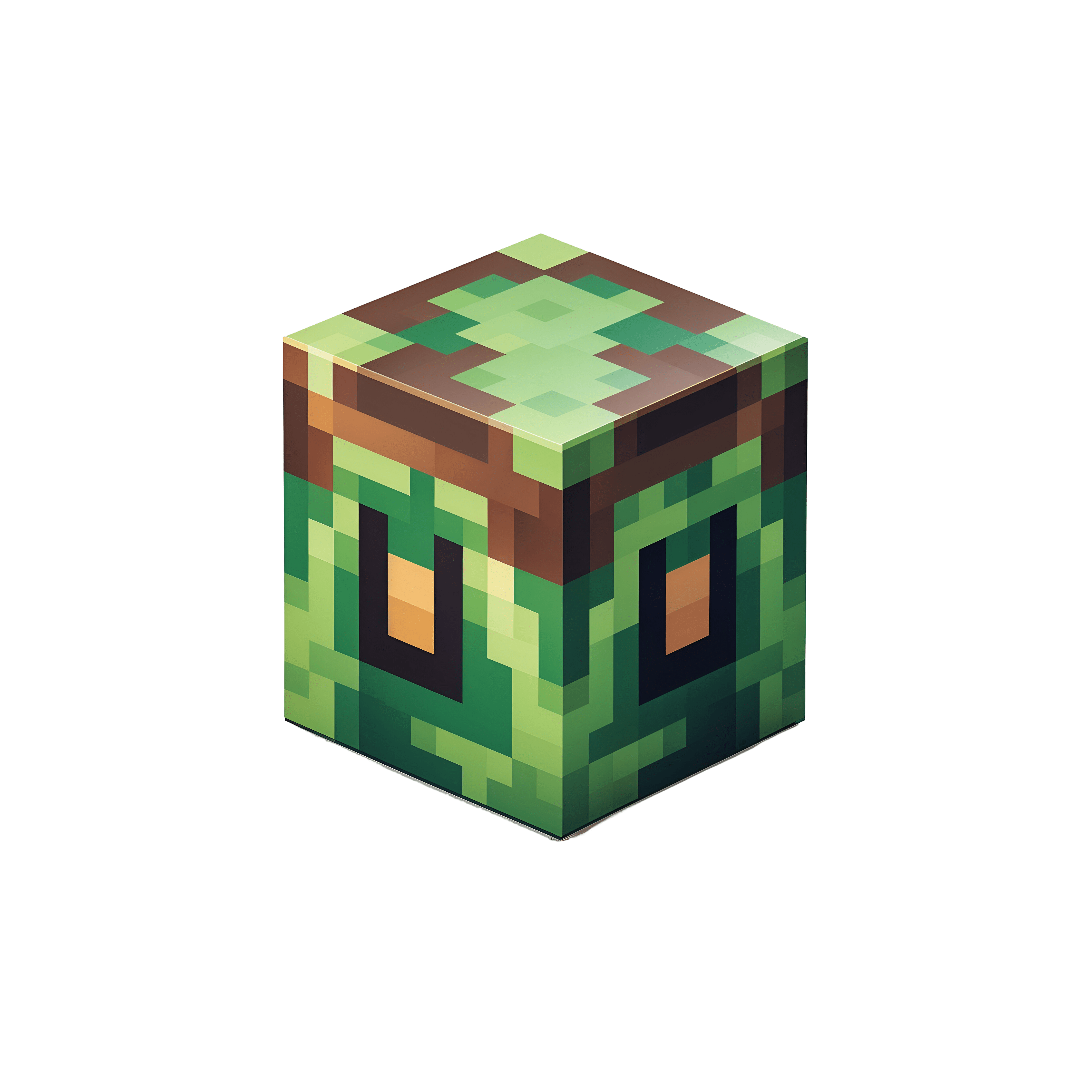 Minecraft Blocky PNG HD Free Transparent Gaming Graphic