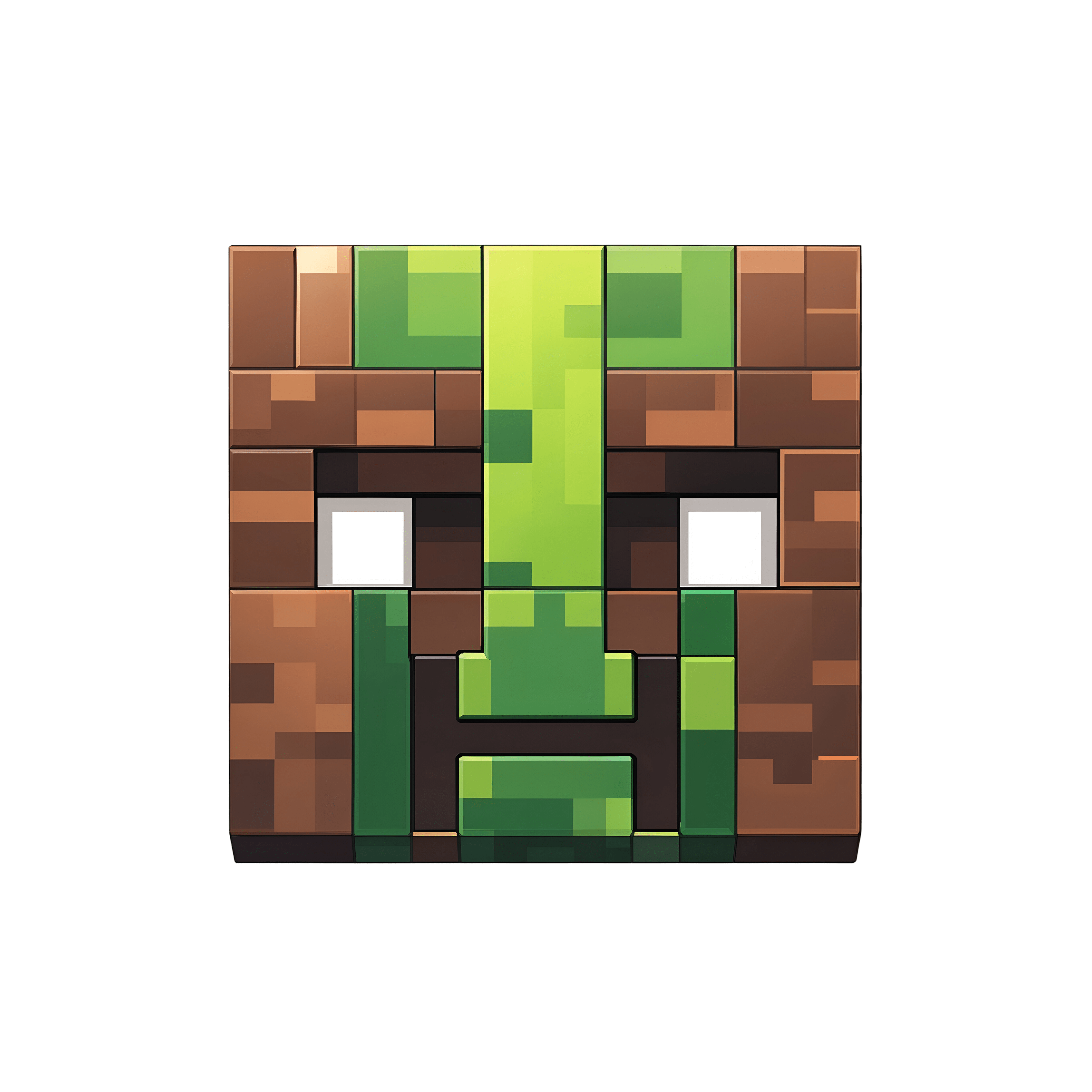 Leonardo Phoenix 10 Minecraft blocky logo PNG icon pixelperfec 3