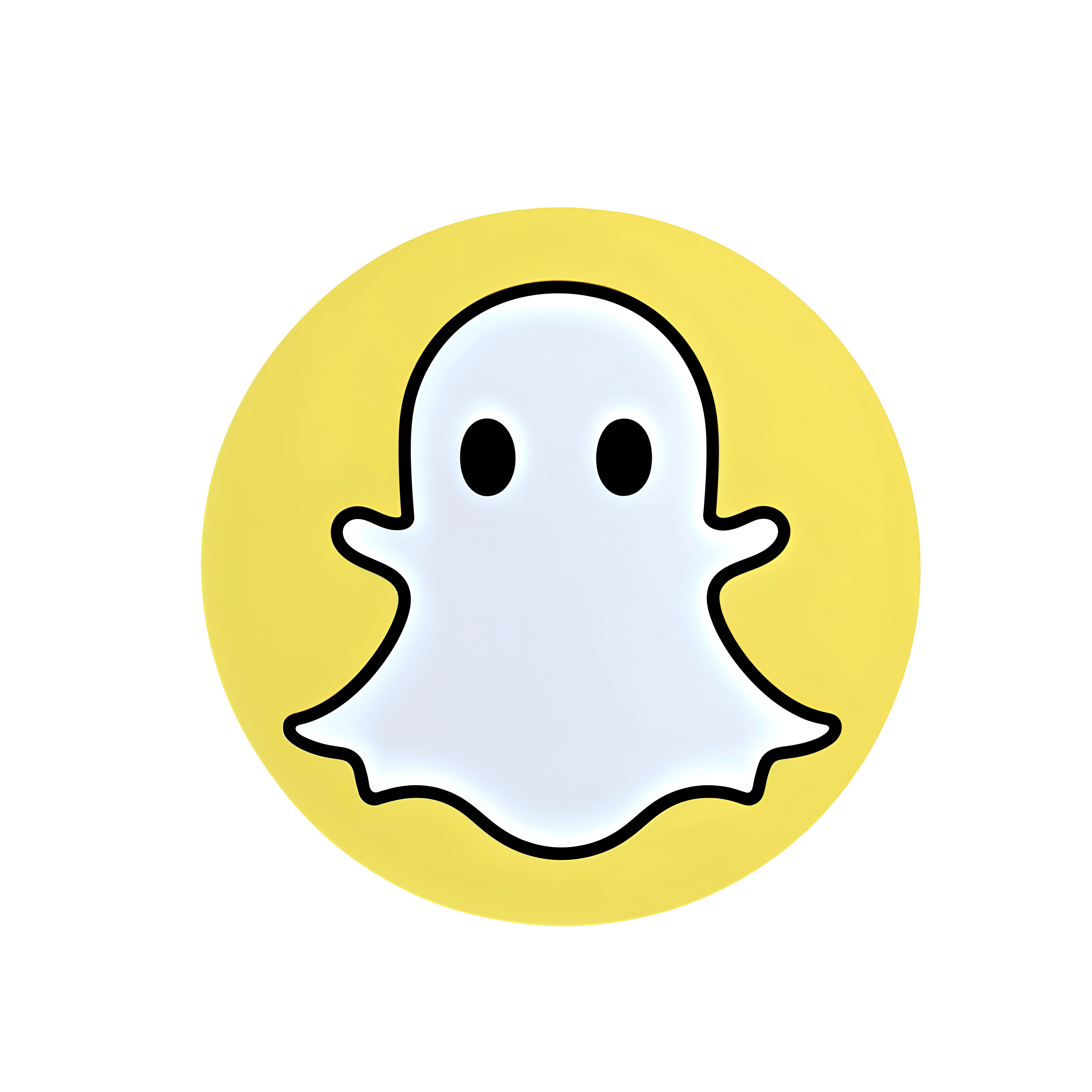 Leonardo Phoenix 10 Snapchat ghost logo PNG icon clearly isola 0 1