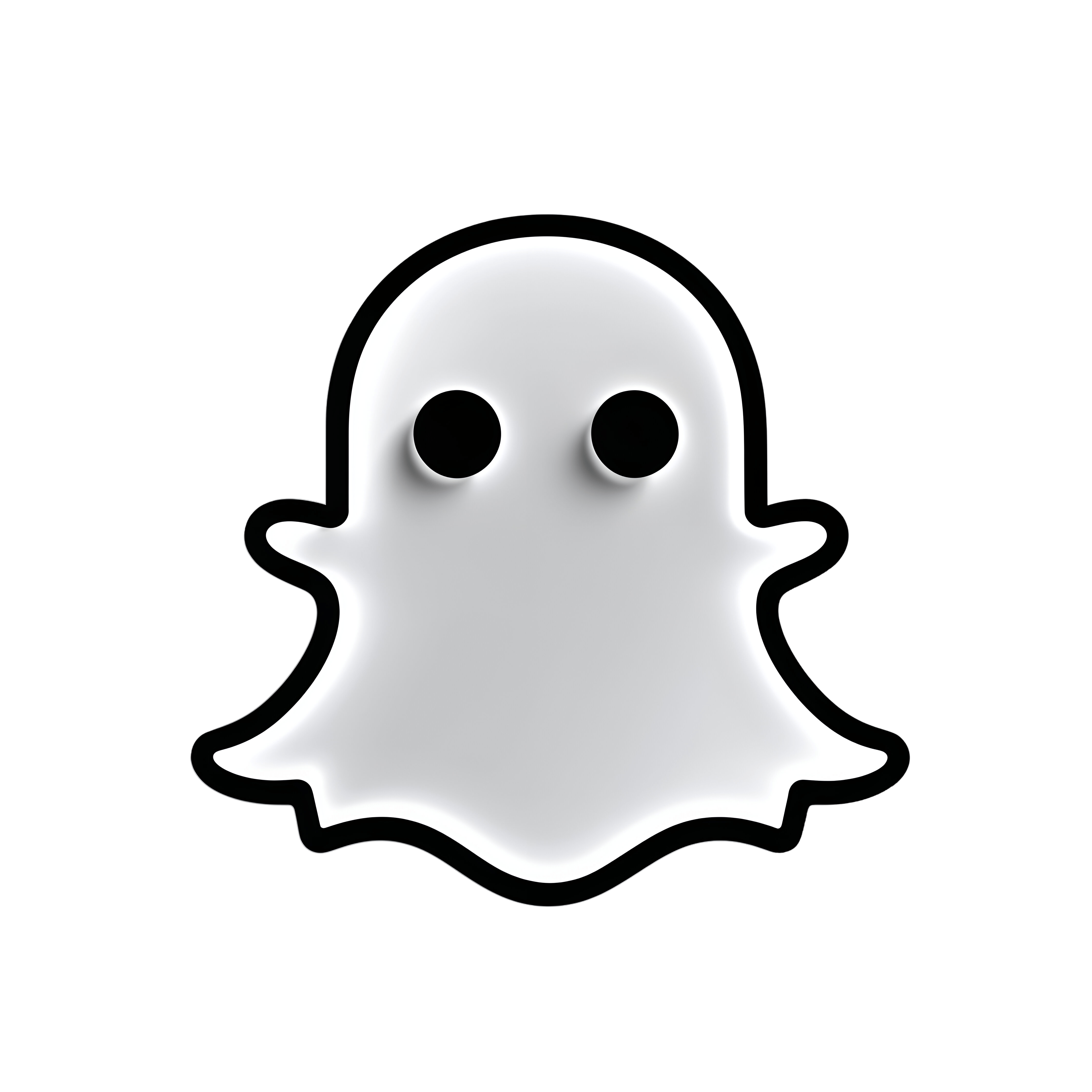Leonardo Phoenix 10 Snapchat ghost logo PNG icon clearly isola 0