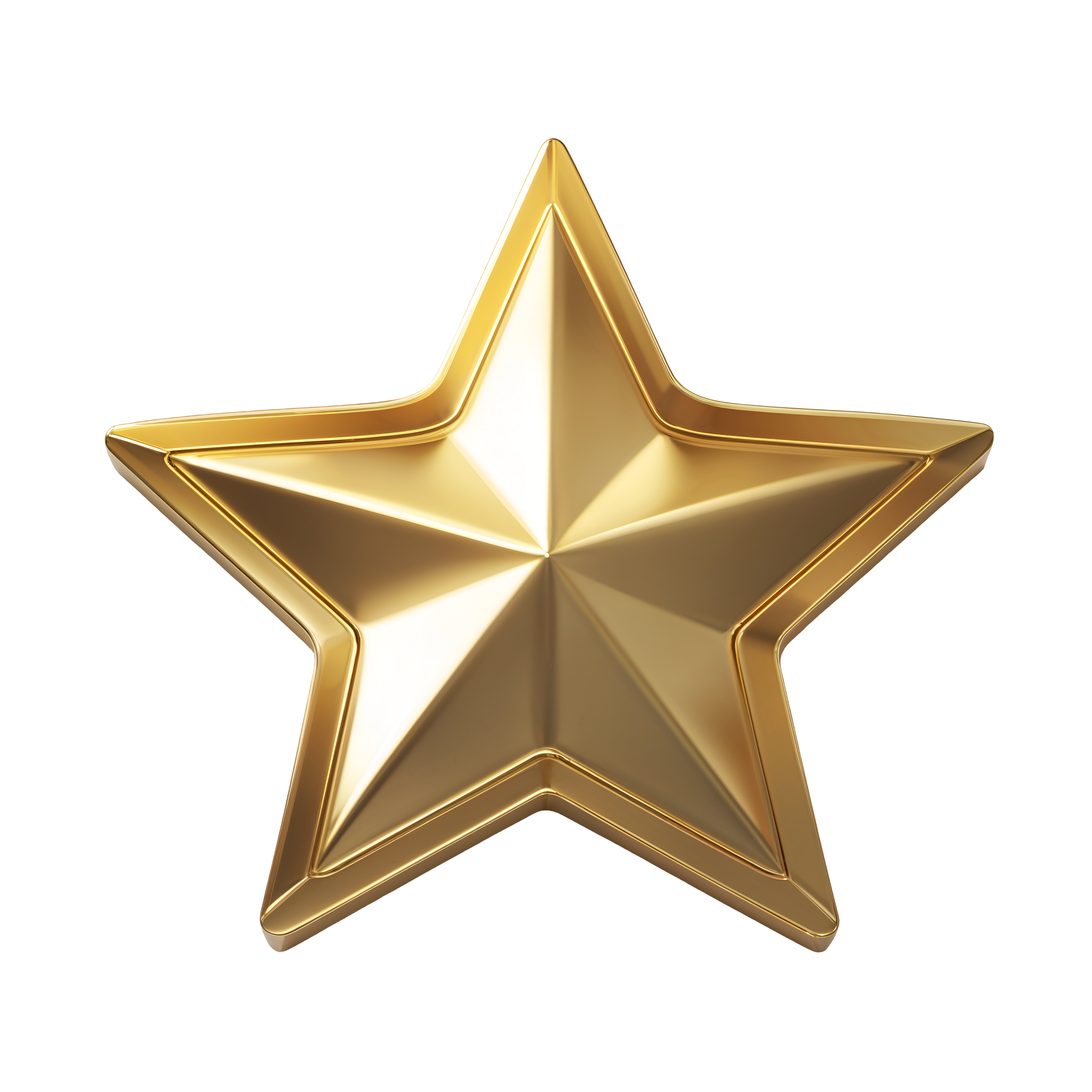Leonardo Phoenix 10 Star rating icon PNG golden fivestar desig 0
