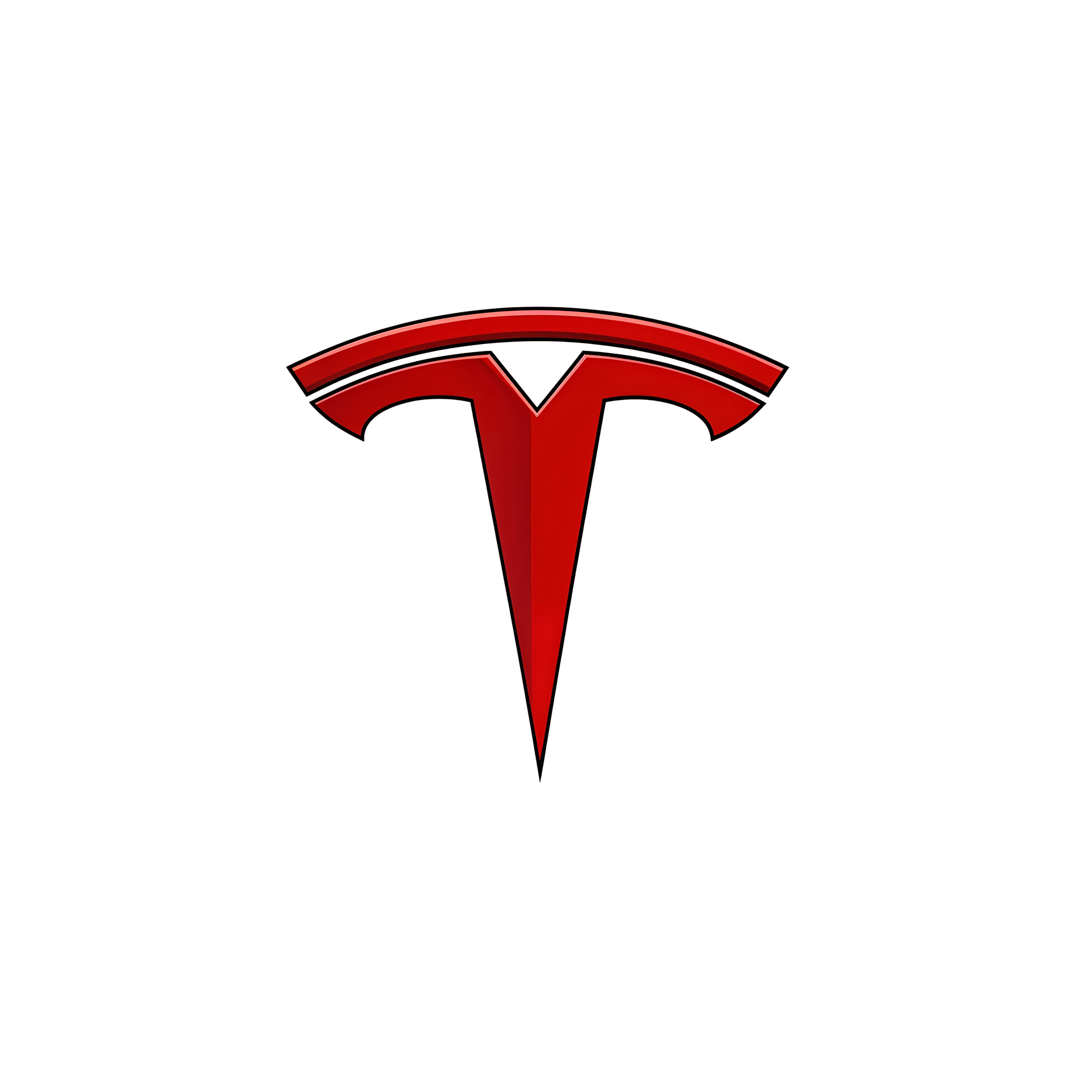 Leonardo Phoenix 10 Tesla logo PNG icon bold red T symbol clea 5