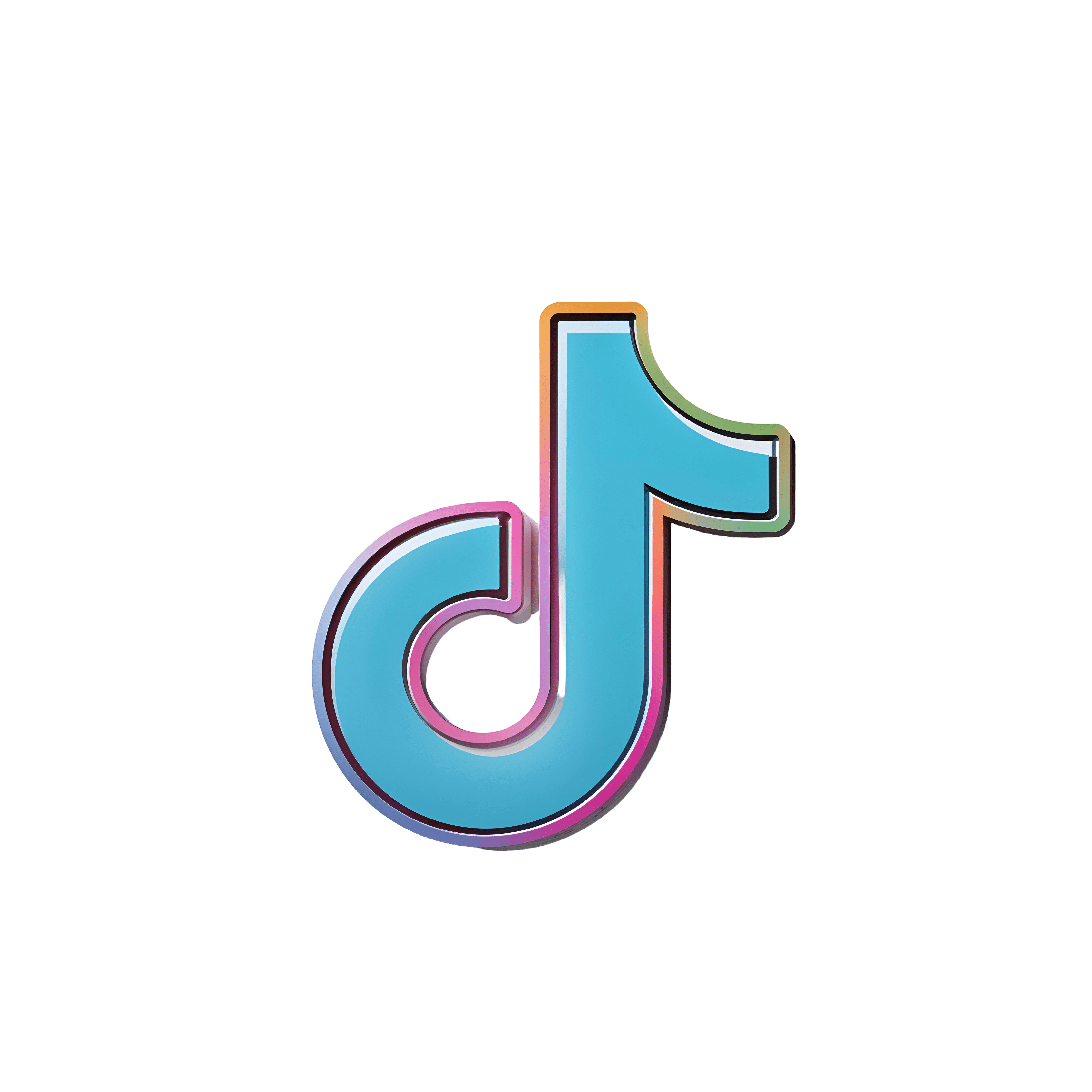 Leonardo Phoenix 10 TikTok logo PNG icon in high resolution pe 1