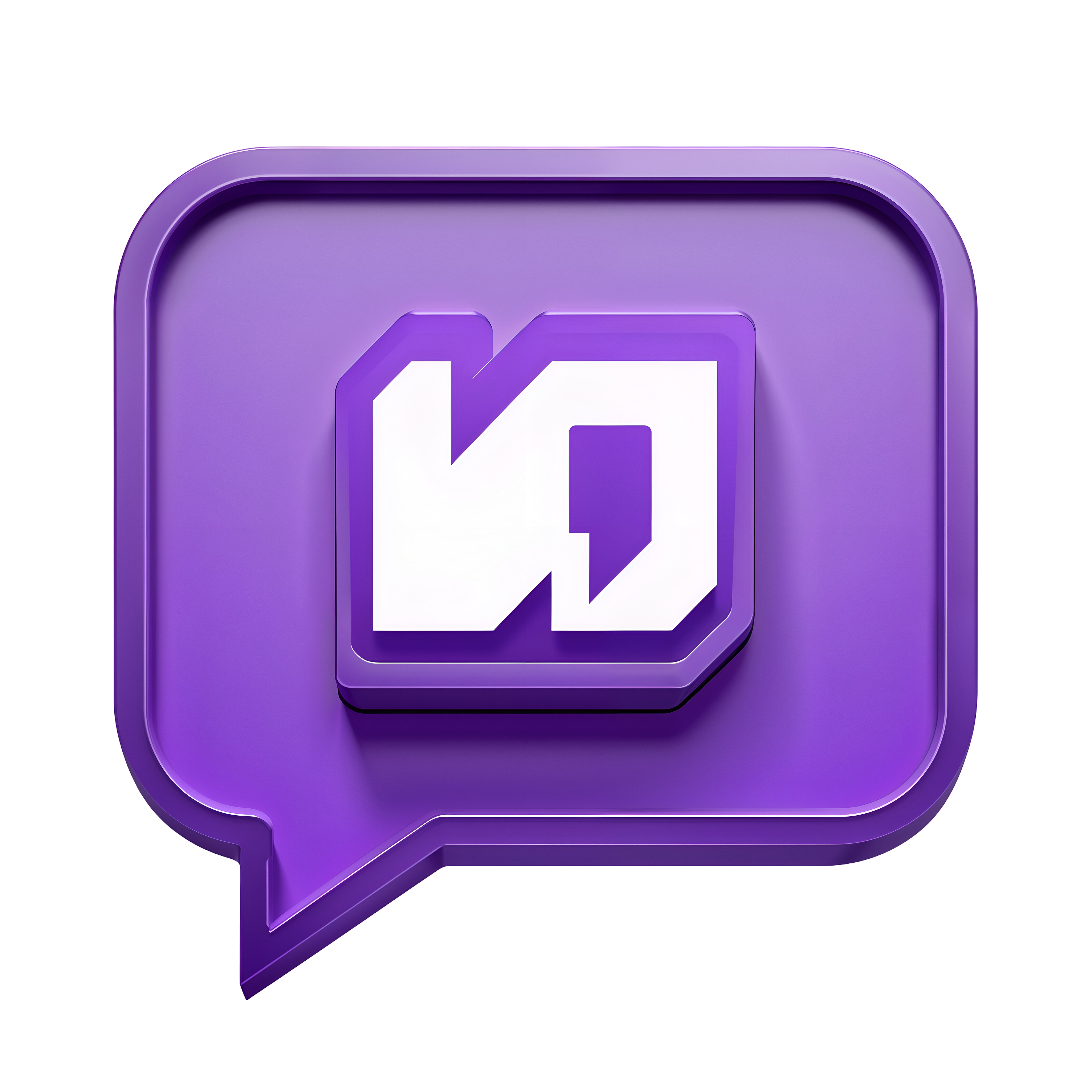 Leonardo Phoenix 10 Twitch purple logo PNG icon official chat 0
