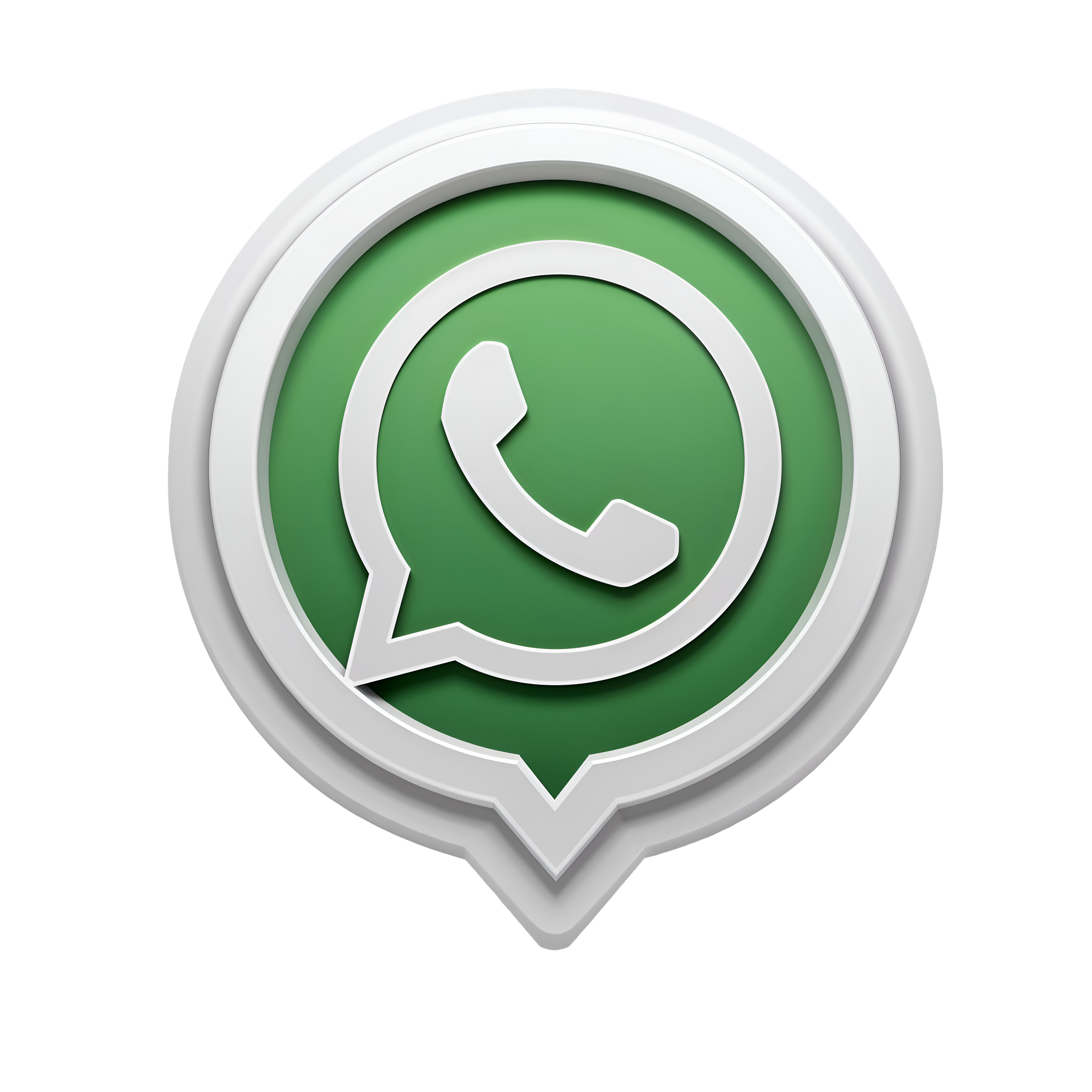 Leonardo Phoenix 10 WhatsApp chat bubble icon PNG high quality 3 1