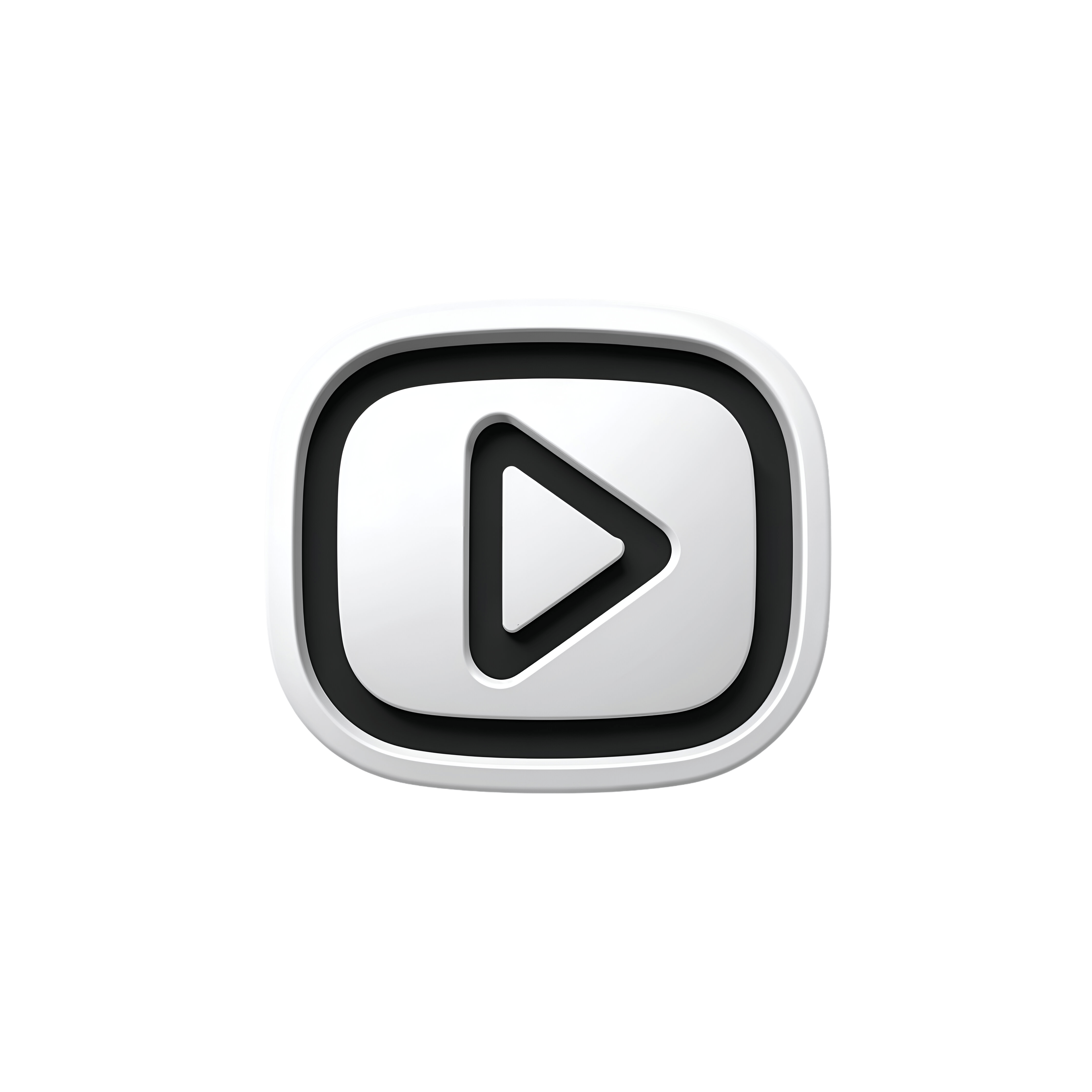 Leonardo Phoenix 10 YouTube play button PNG icon clean and cri 2