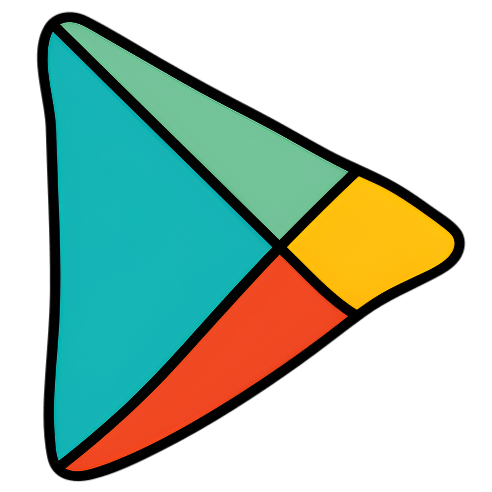 Play Store Logo PNG No Background Free Vector Image