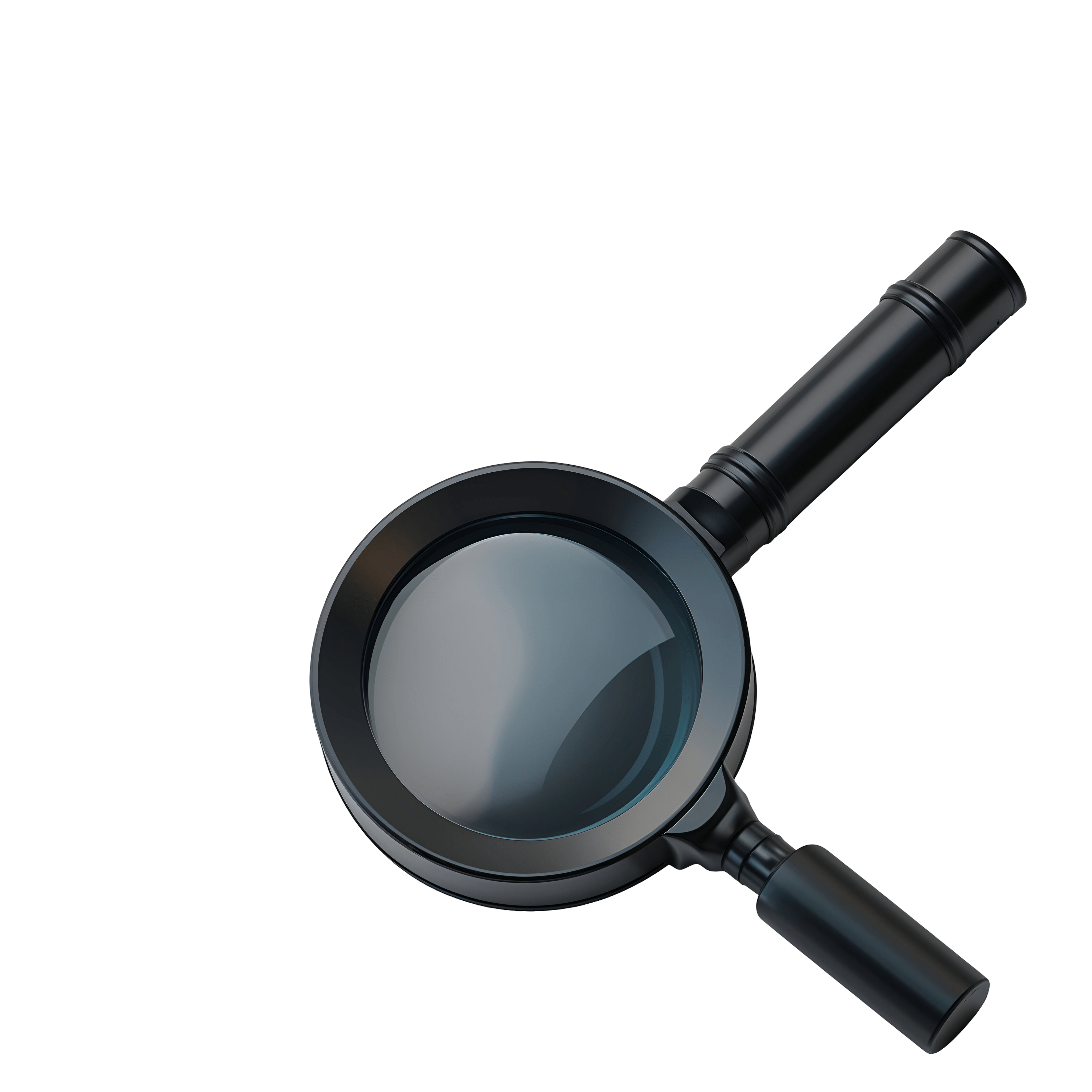 Magnifying Glass PNG Icon Black Search Free Download