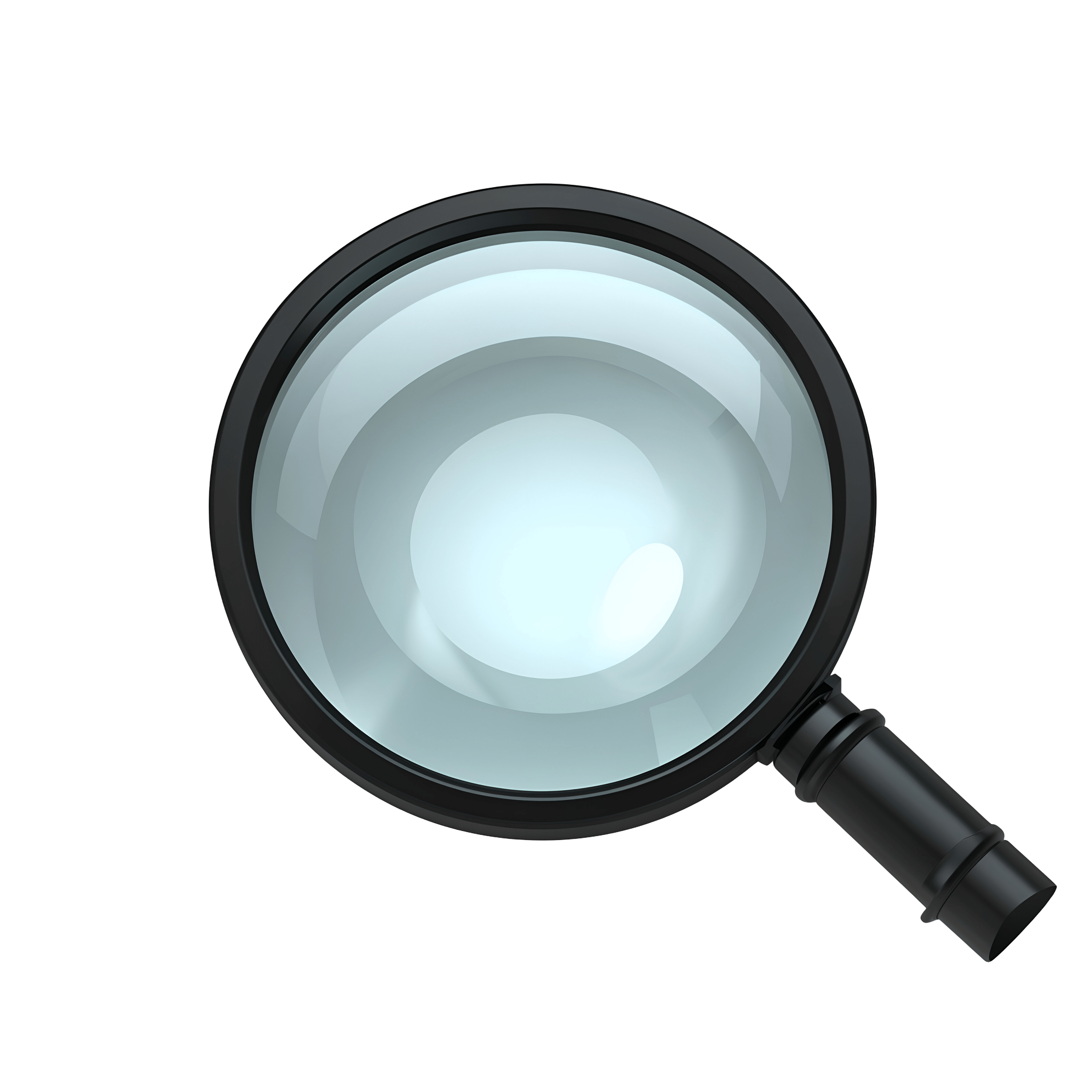 Magnifying Glass PNG Icon Black Search Free Download