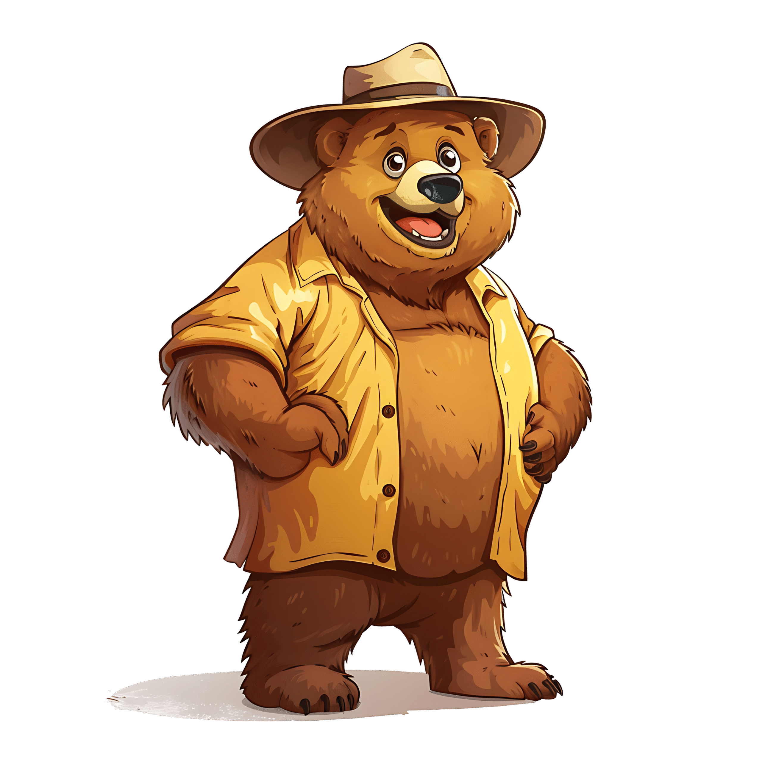 Yogi Bear PNG Free Download High-Quality Transparent Image