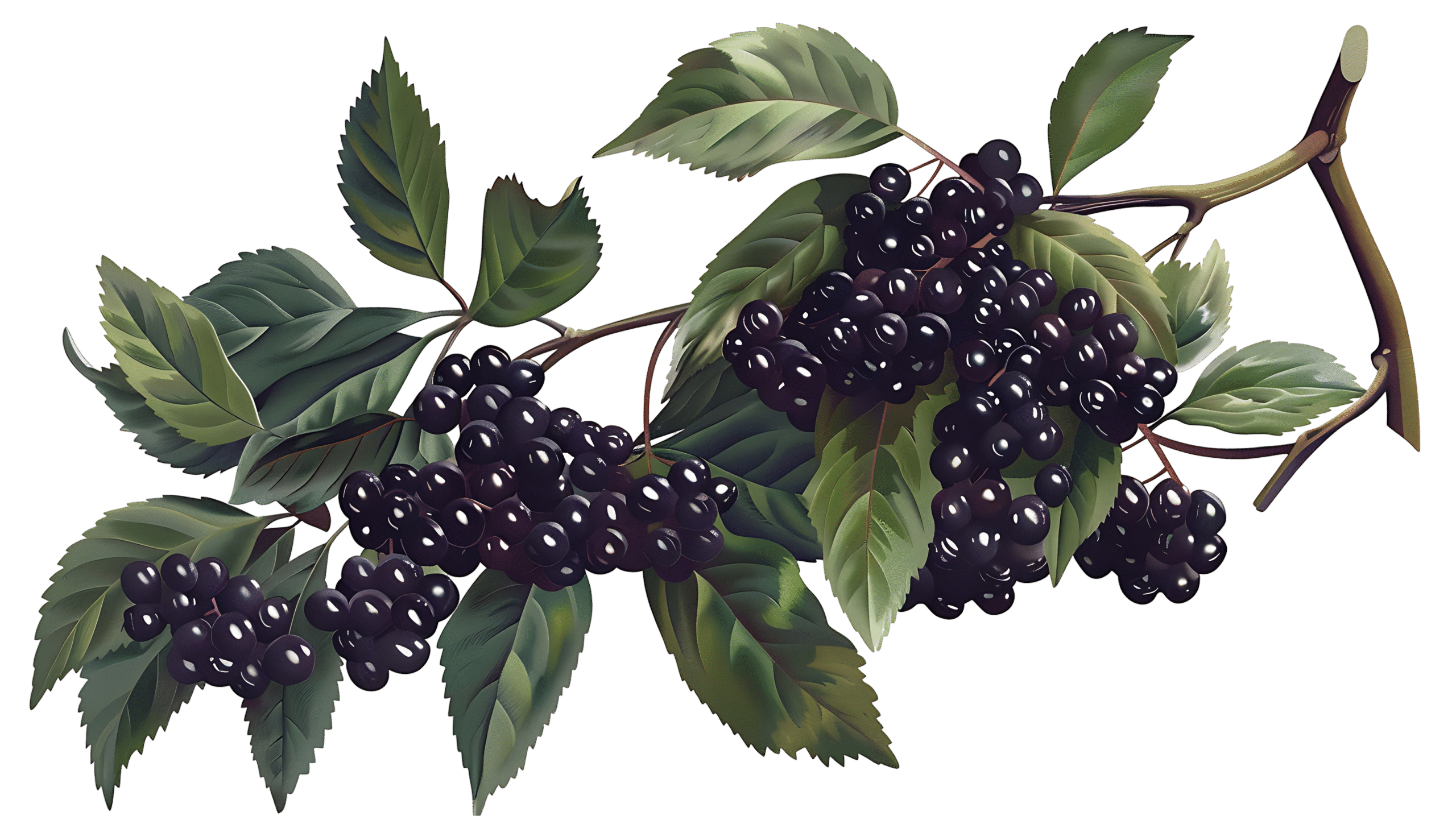 Elderberry PNG Free Download Transparent Background