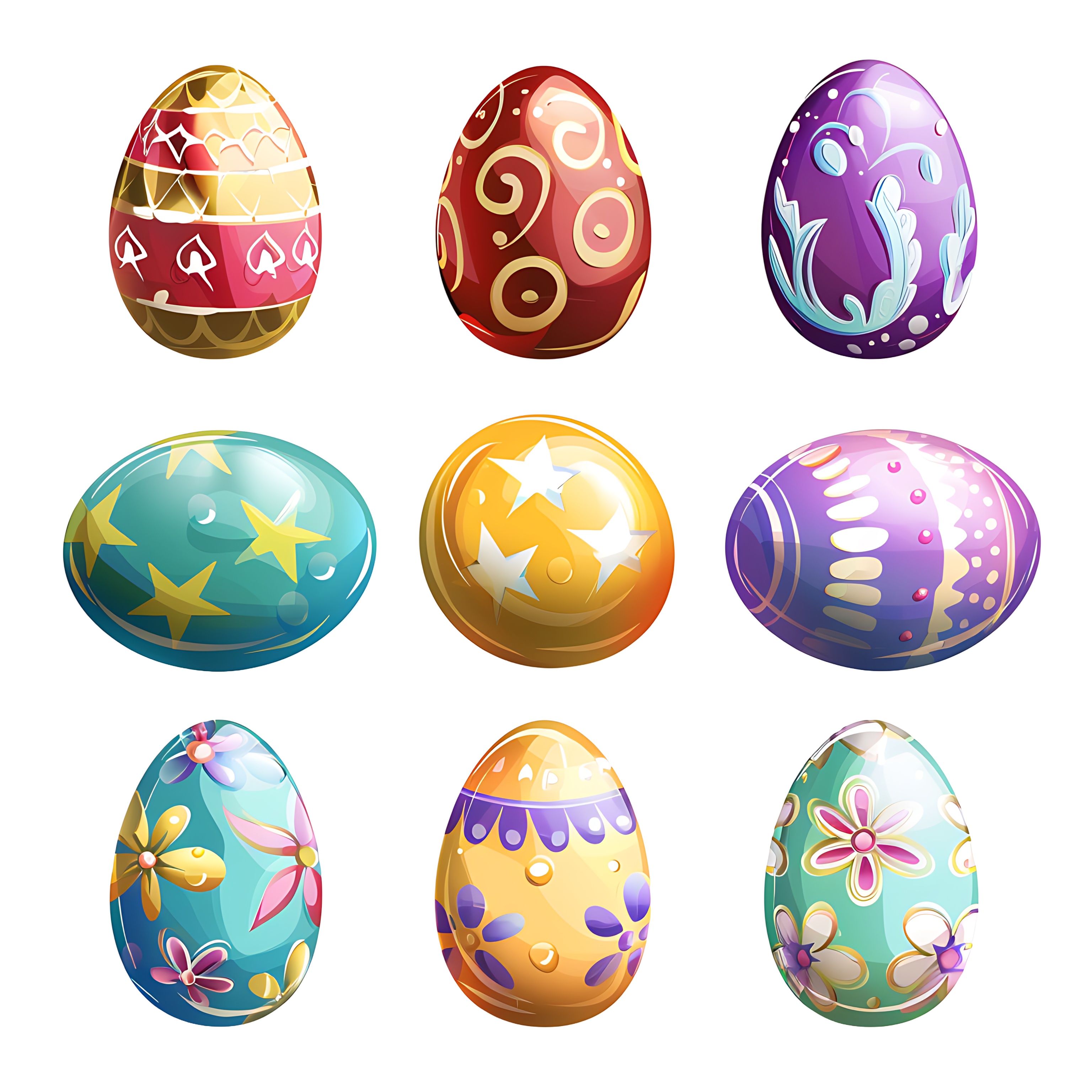 Easter Egg PNG Free Download Transparent Background