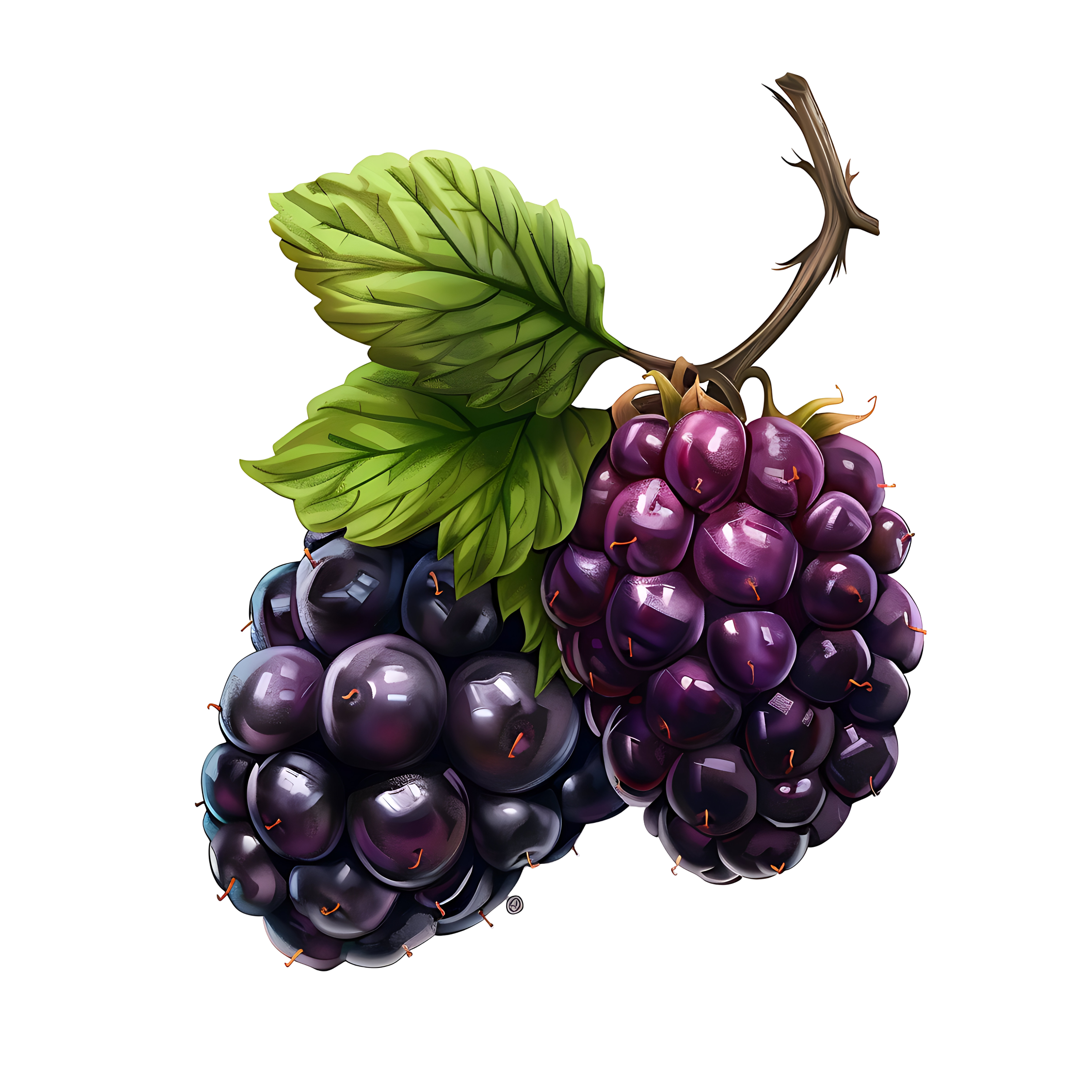 Boysenberry PNG Free Download Transparent Background