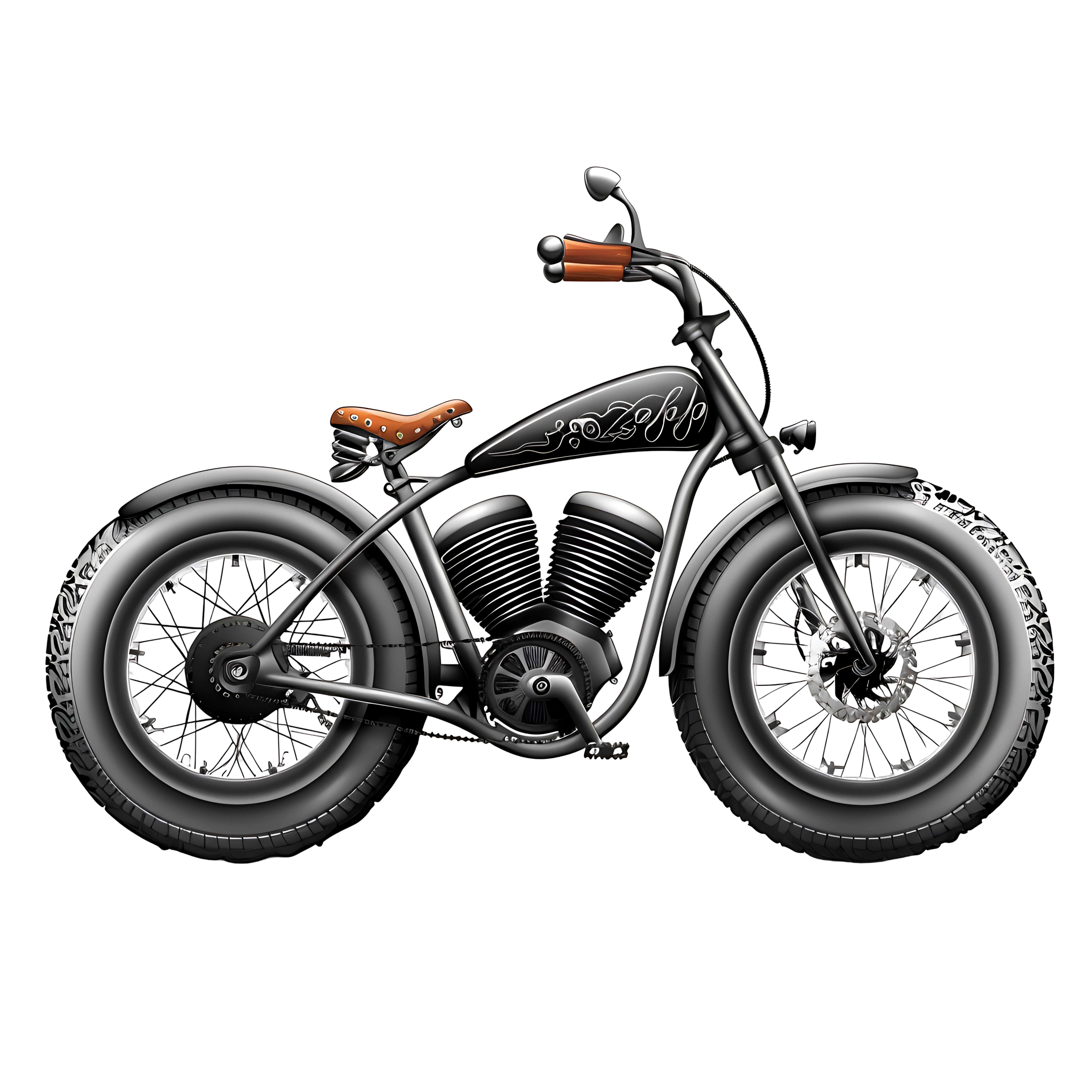 Electric Bike PNG Transparent No Background Download