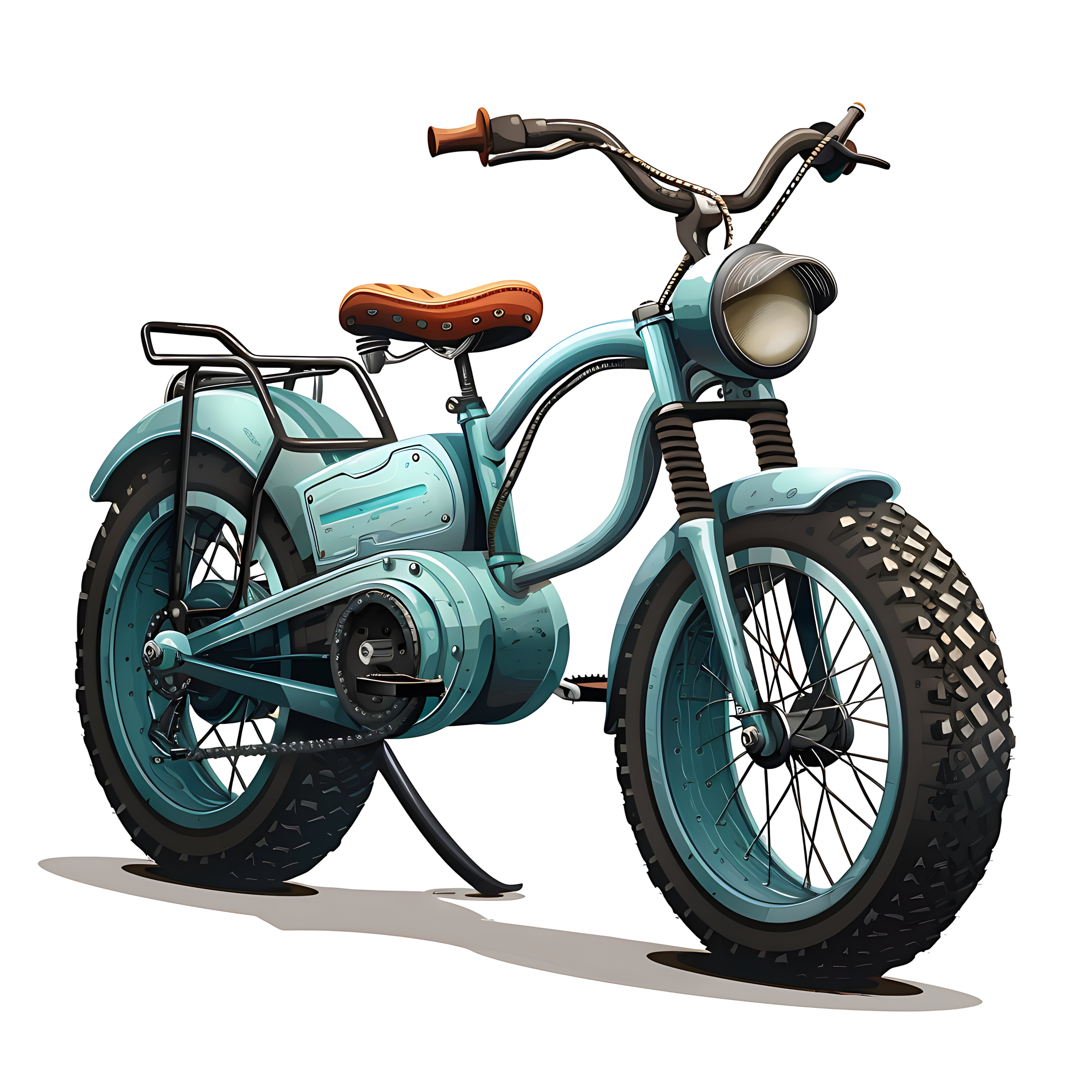 Electric Bike PNG Vector Clean, Scalable Design