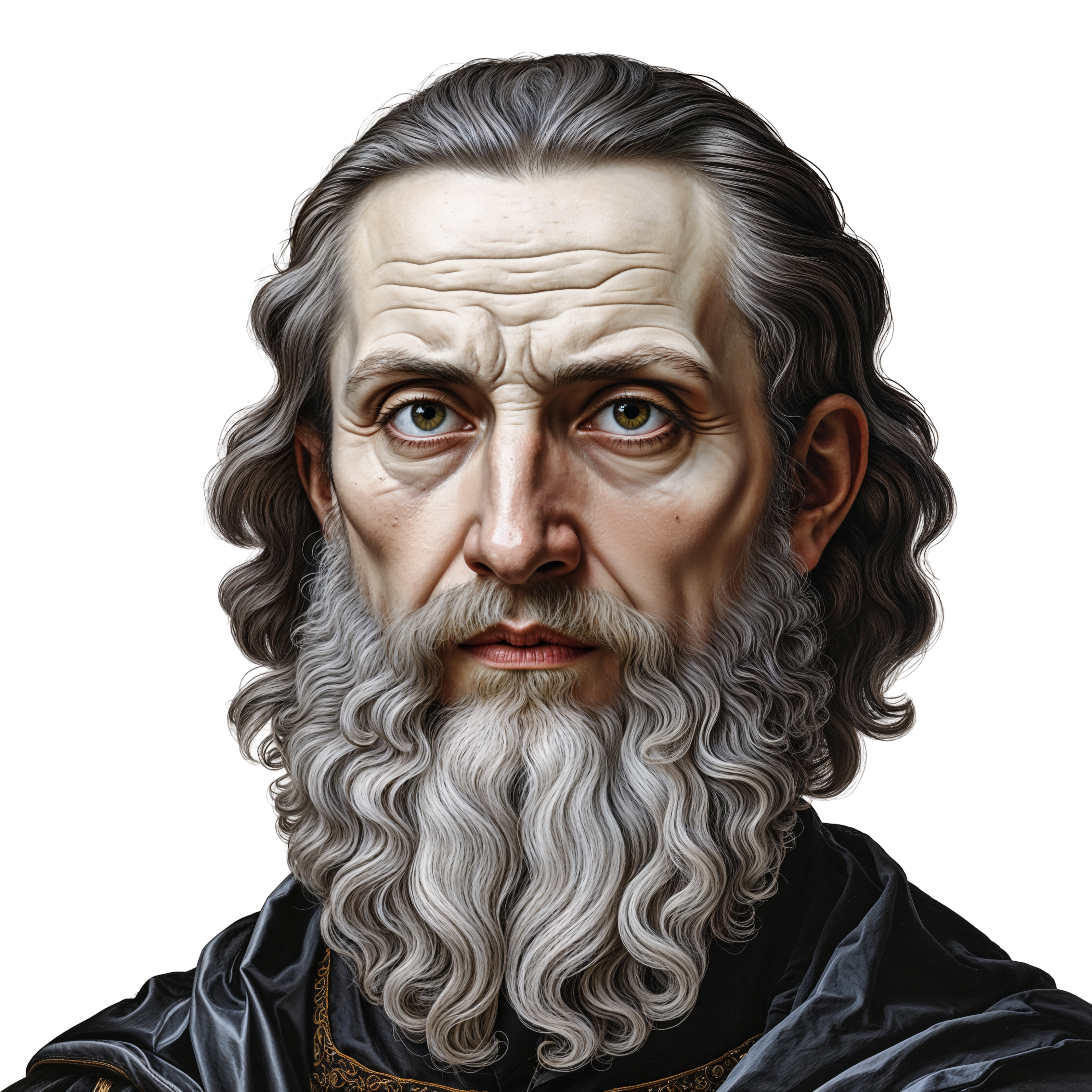 Leonardo da Vinci PNG Transparent Famous Artist Portrait