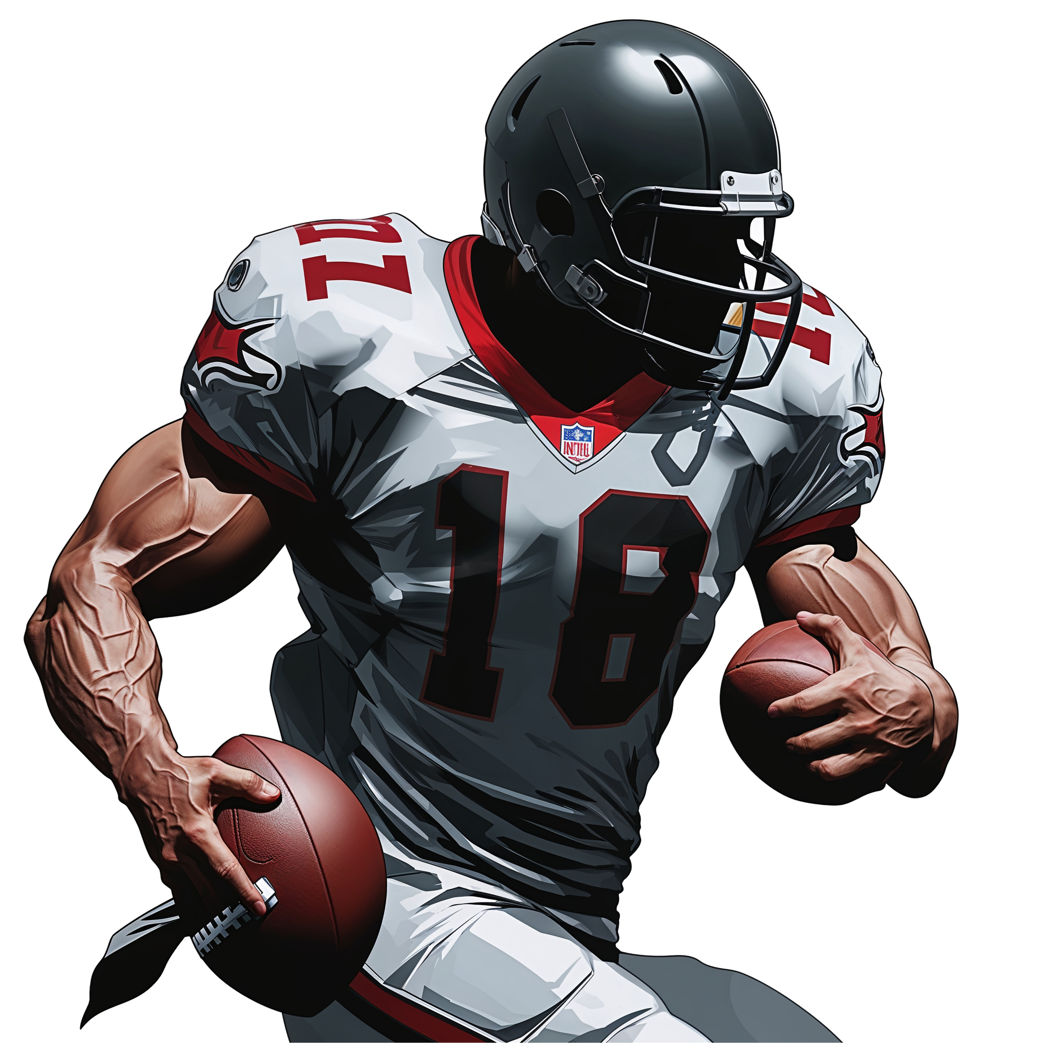 Football Player PNG Free Download Transparent Background