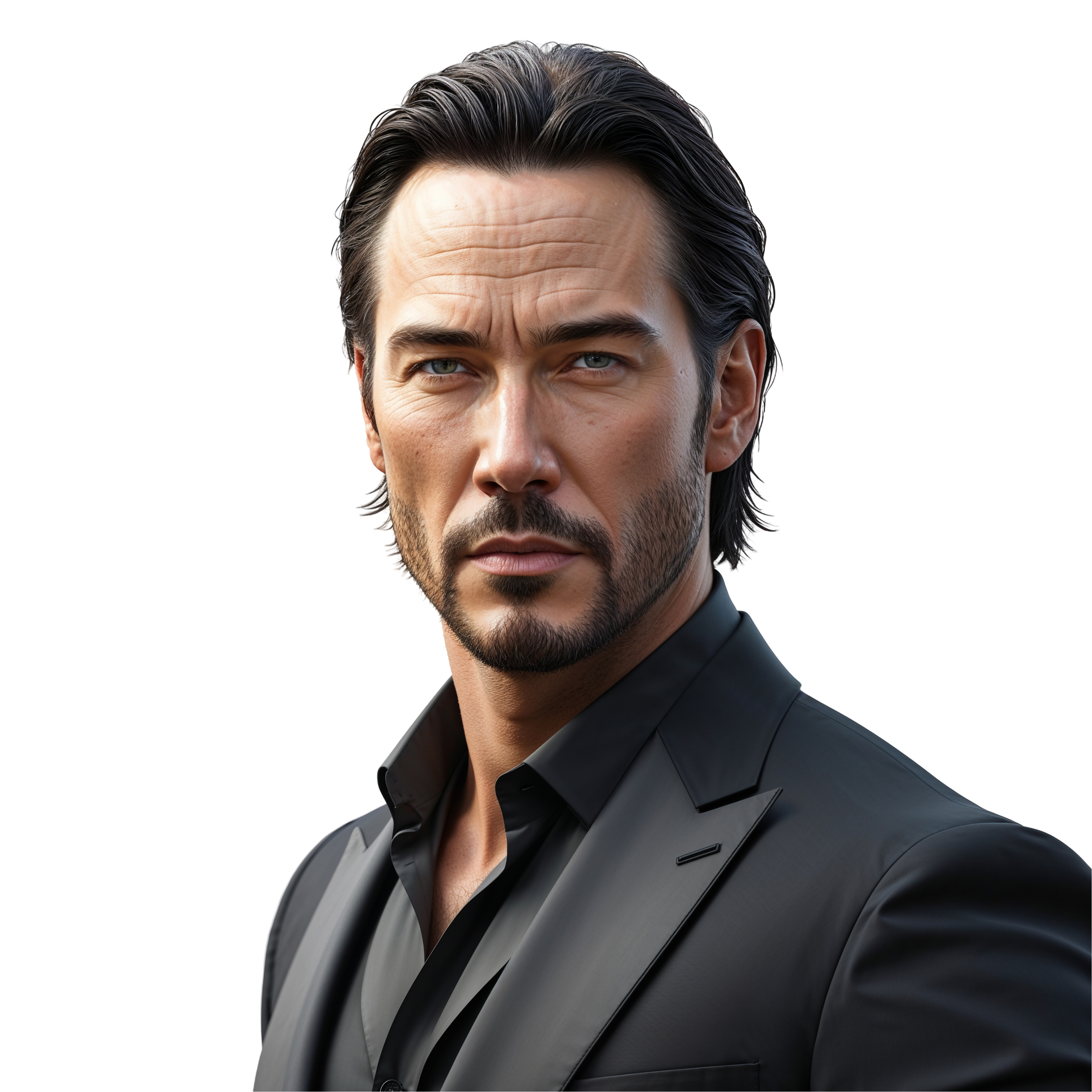 Keanu Reeves Vinci PNG Image High-Quality Transparent Clipart