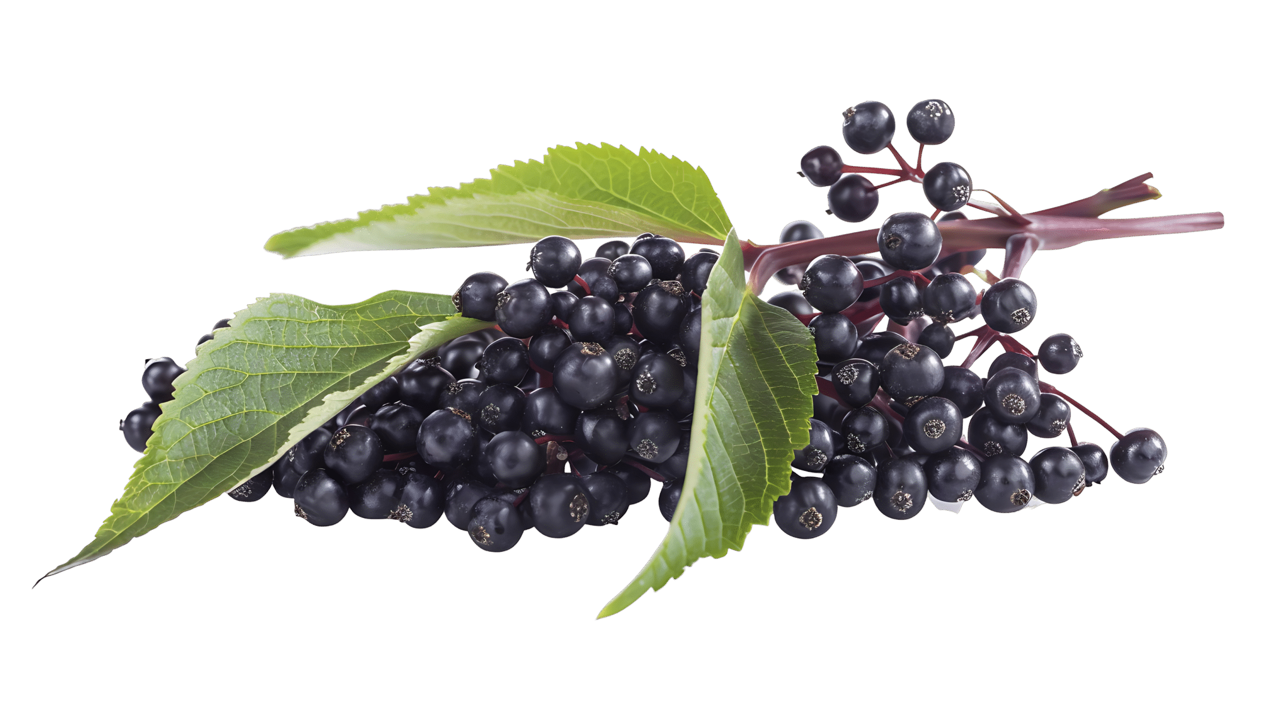 Elderberry PNG Clipart High-Quality Fruit Image