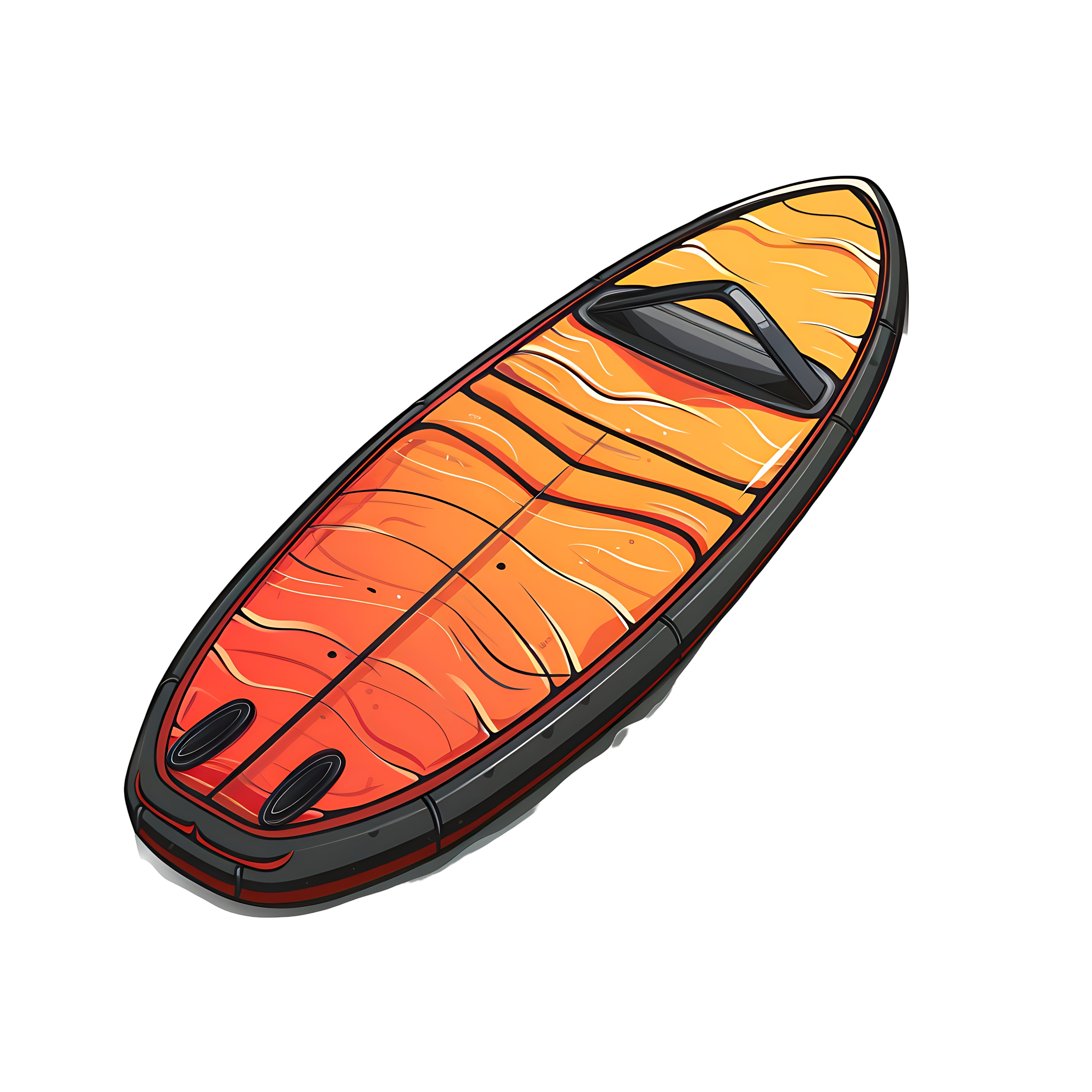 Surfboard PNG Clipart High-Quality Transparent Design