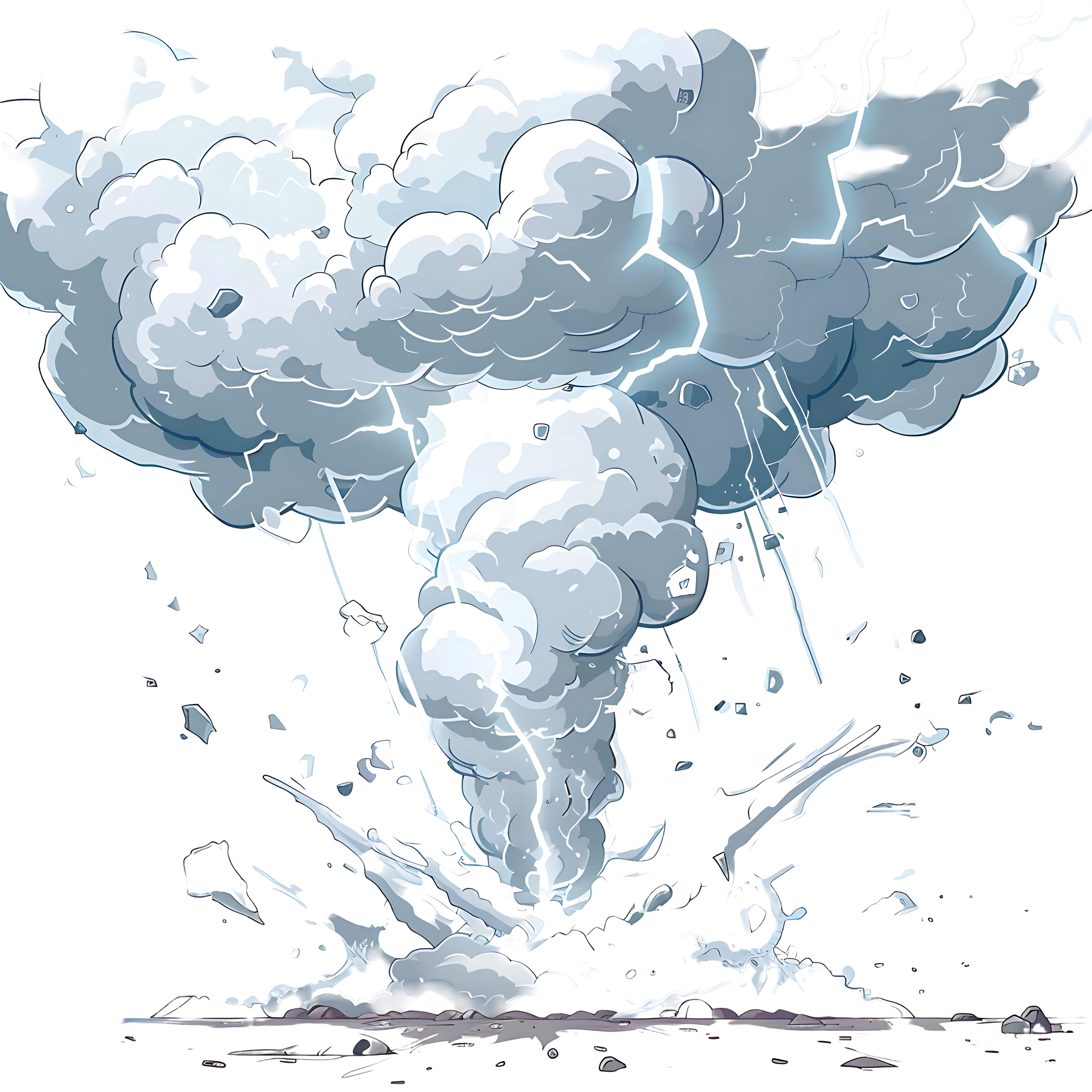 Hail PNG Image Realistic Ice Droplets Transparent