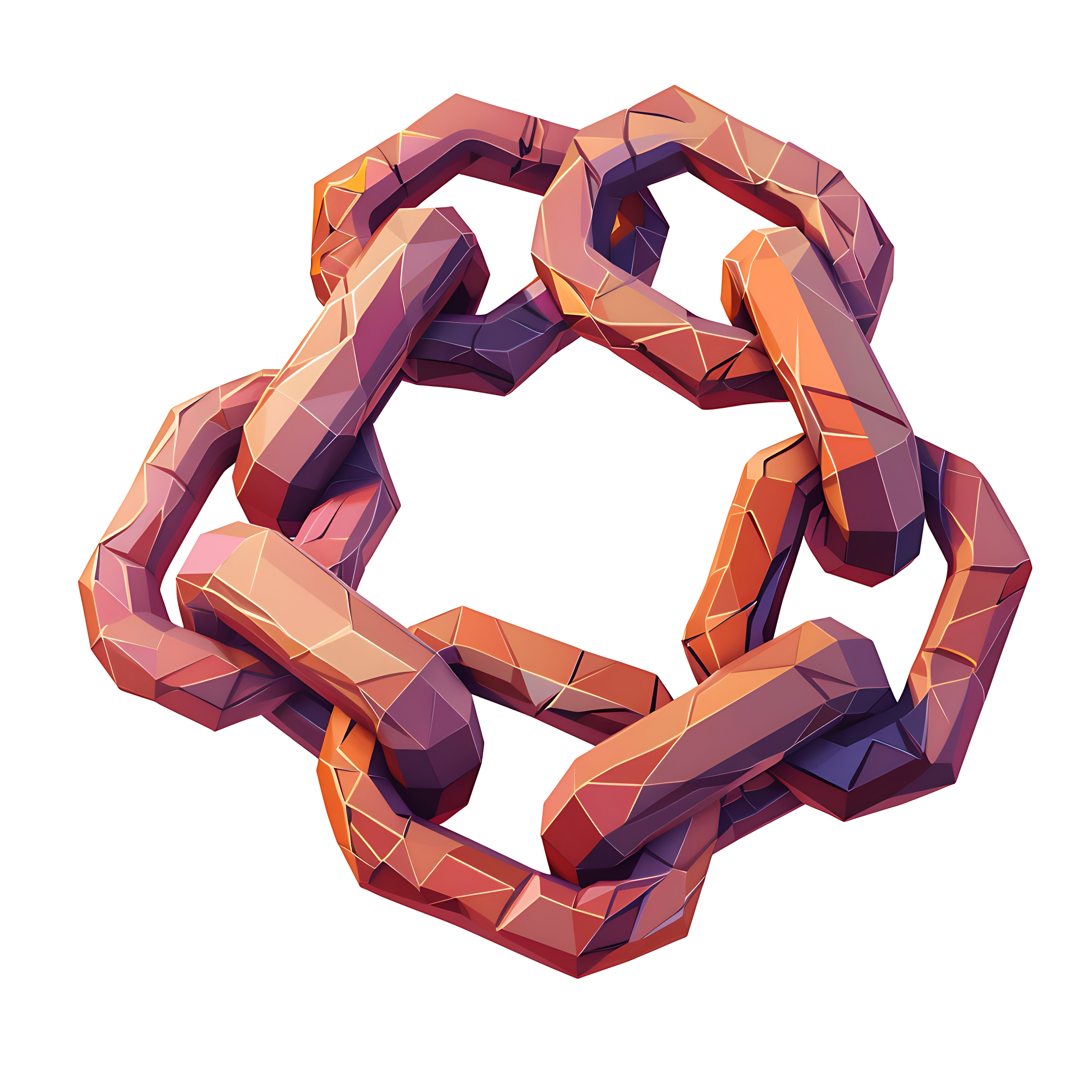 Blockchain PNG Icon Tech Symbol Transparent Download